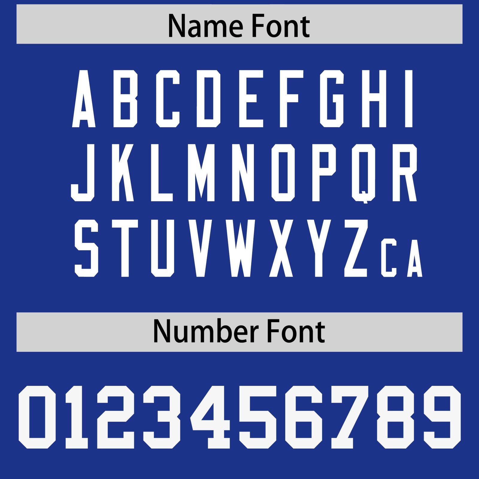 Custom Royal Blue White Personalized Shoulder Star Pattern Authentic Football Jersey