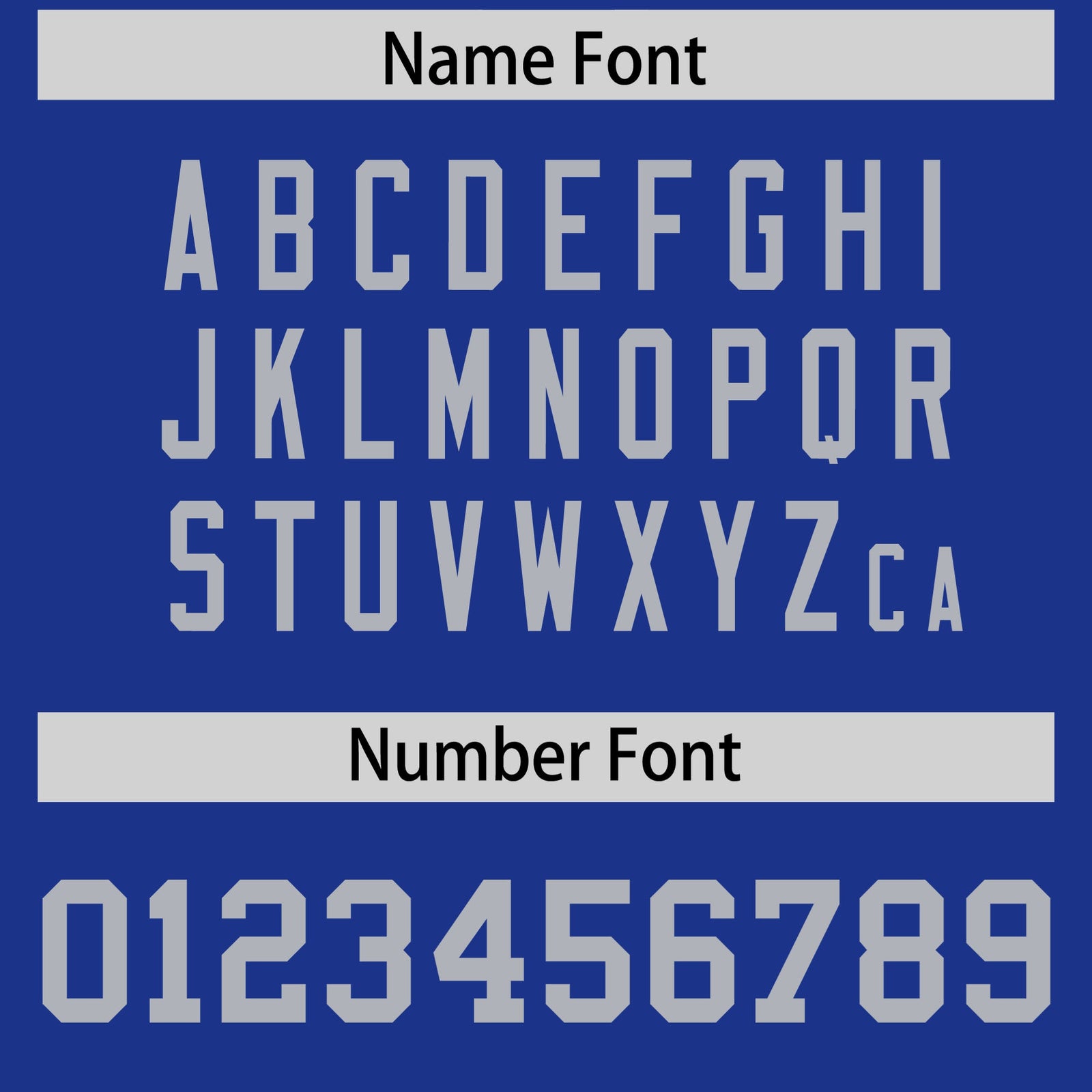 Custom Royal Blue Gray Personalized Shoulder Star Pattern Authentic Football Jersey