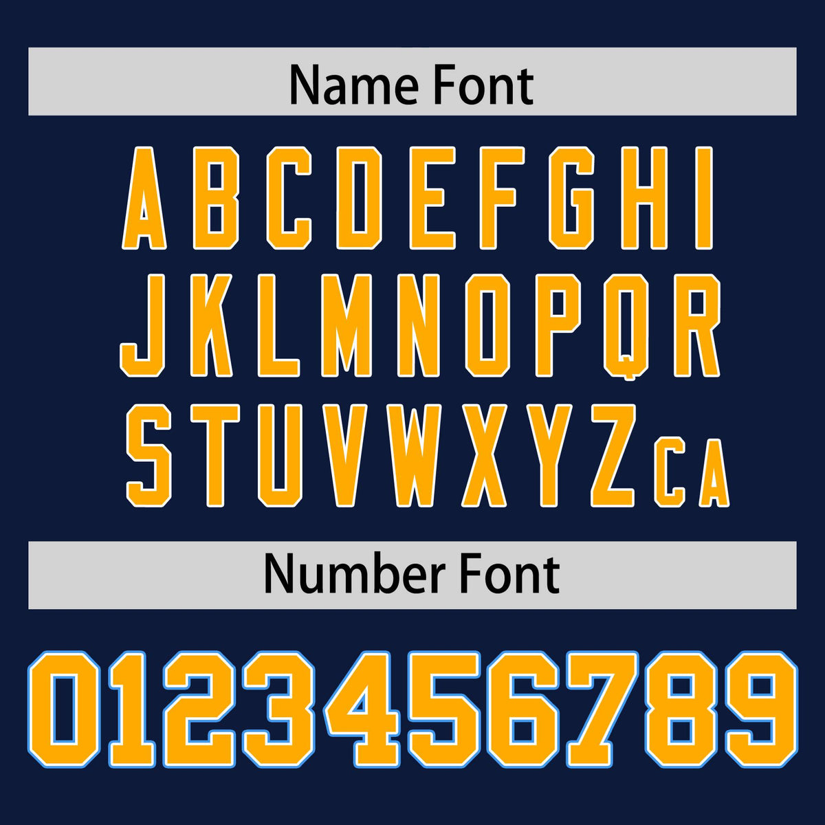 Custom Navy Yellow-Powder Blue Mesh Authentic Football Jersey