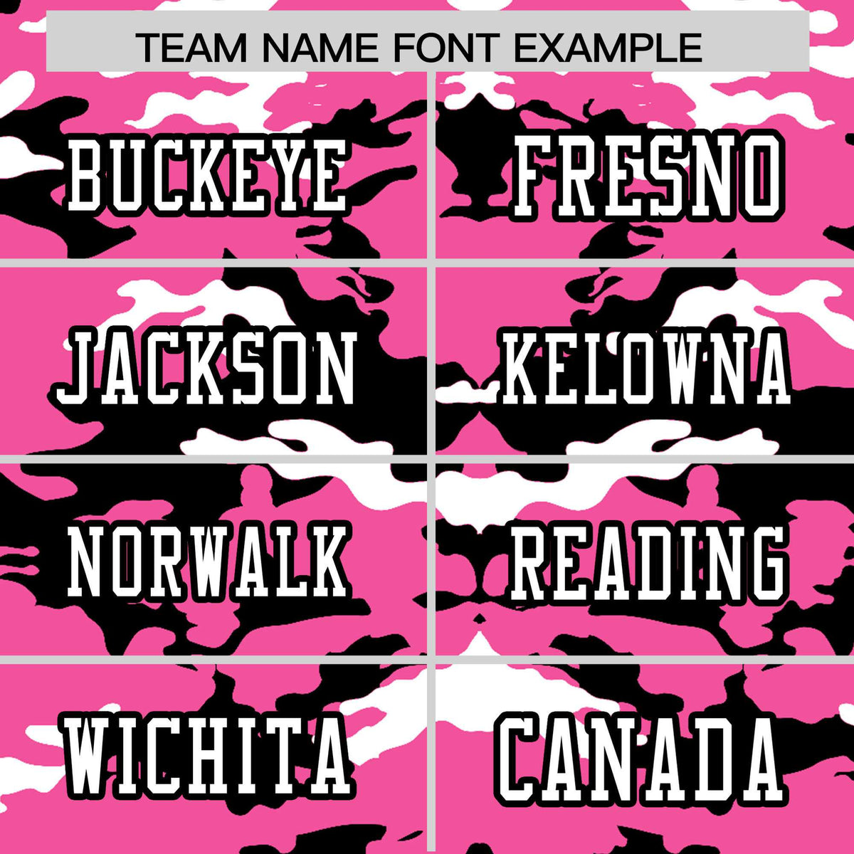 Custom Pink Black-White Mesh Camo Football Jersey