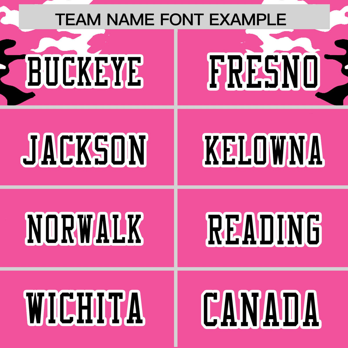 Custom Pink Black-White Mesh Camo Football Jersey