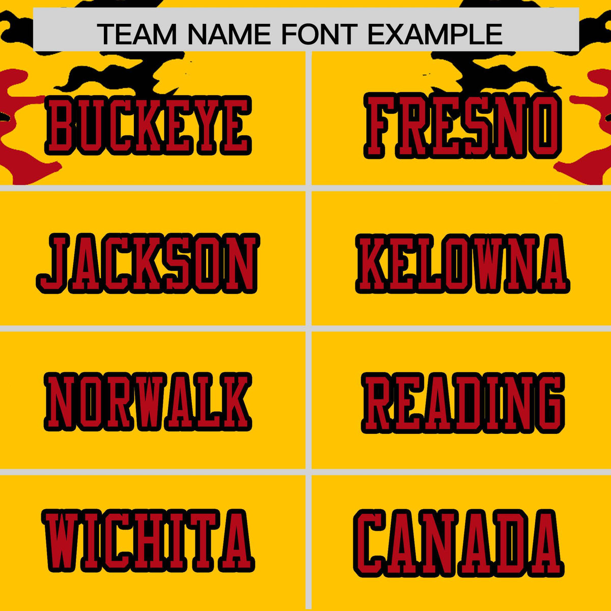 Custom Gold 01 Red-Black Mesh Camo Football Jersey