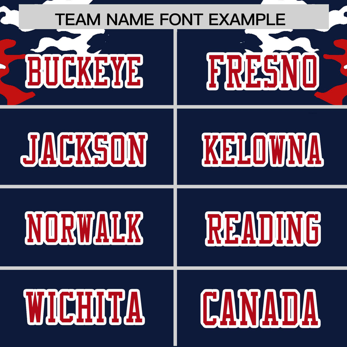 Custom Navy Red-White Mesh Camo Football Jersey