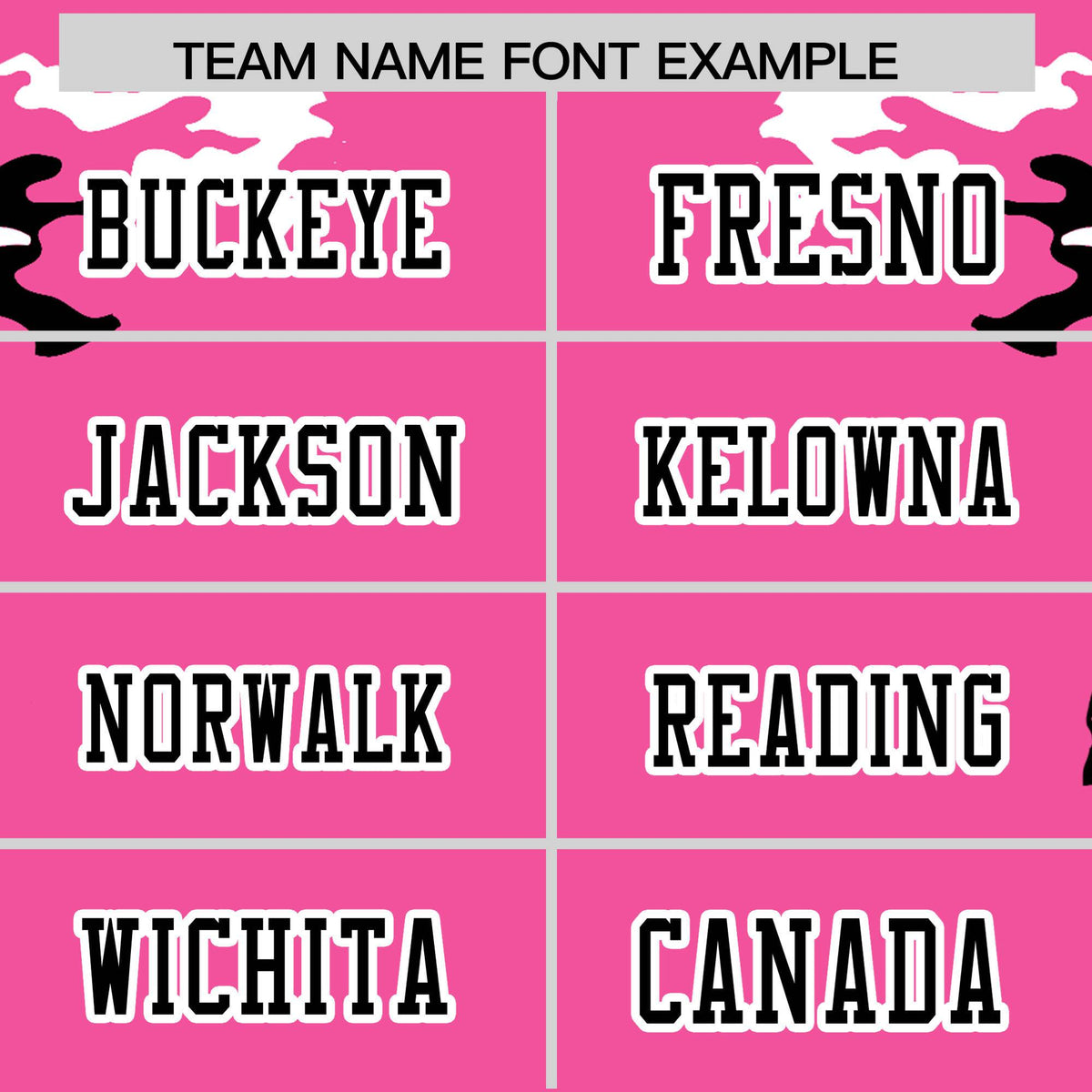 Custom Pink Black-White Mesh Camo Football Jersey