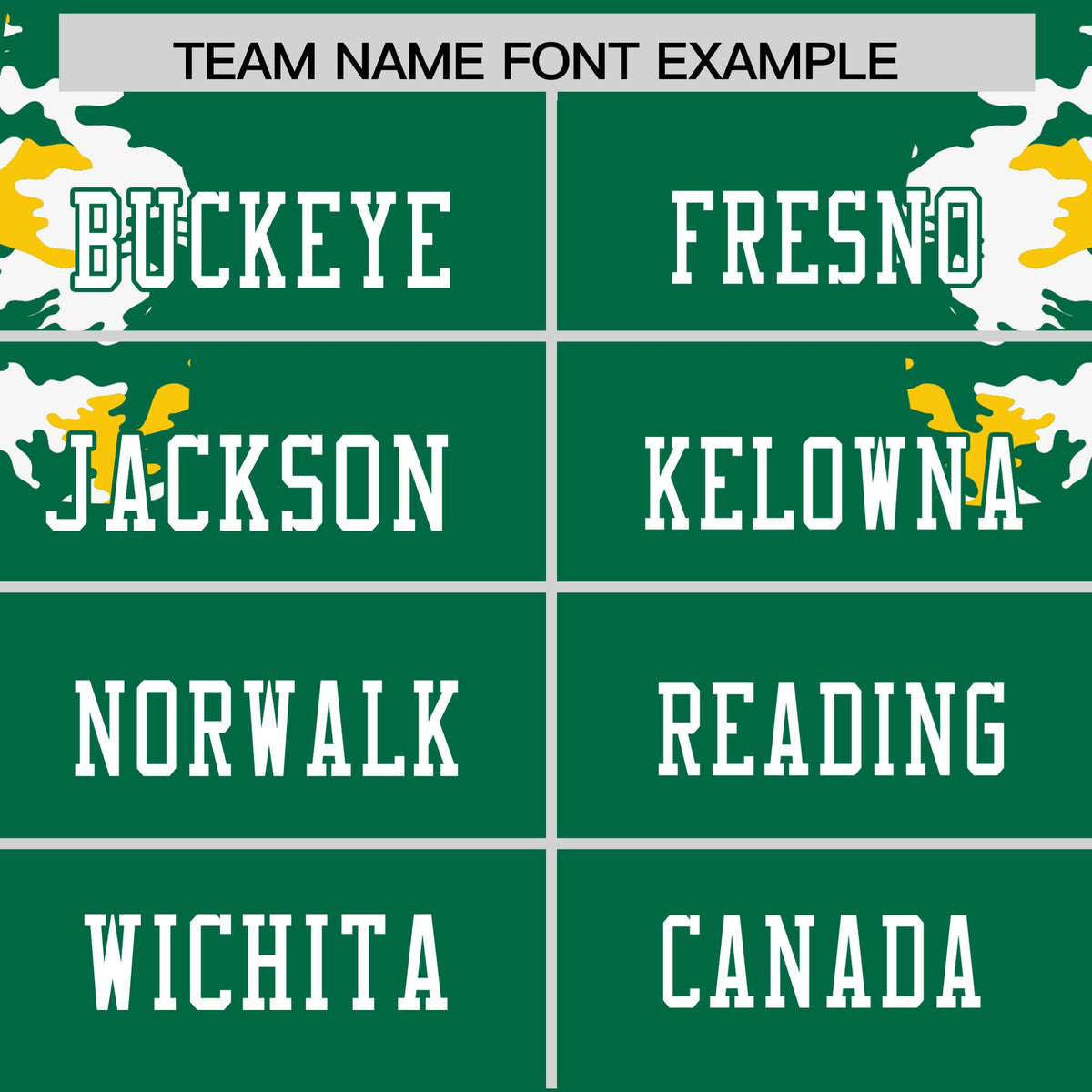 Custom Kelly Green Yellow-White Mesh Camo Football Jersey