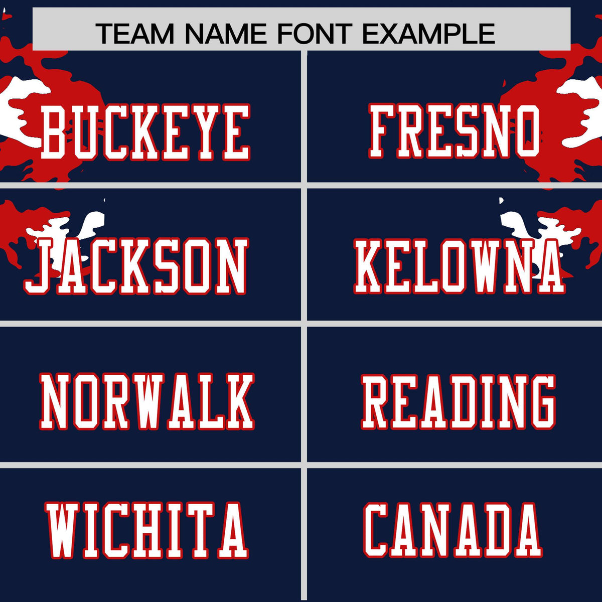 Custom Navy Red-White Mesh Camo Football Jersey