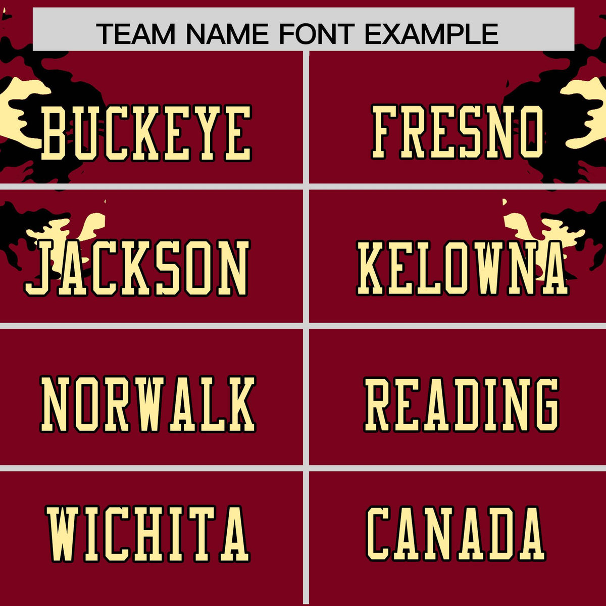 Custom Crimson Old Gold-Black Mesh Camo Football Jersey