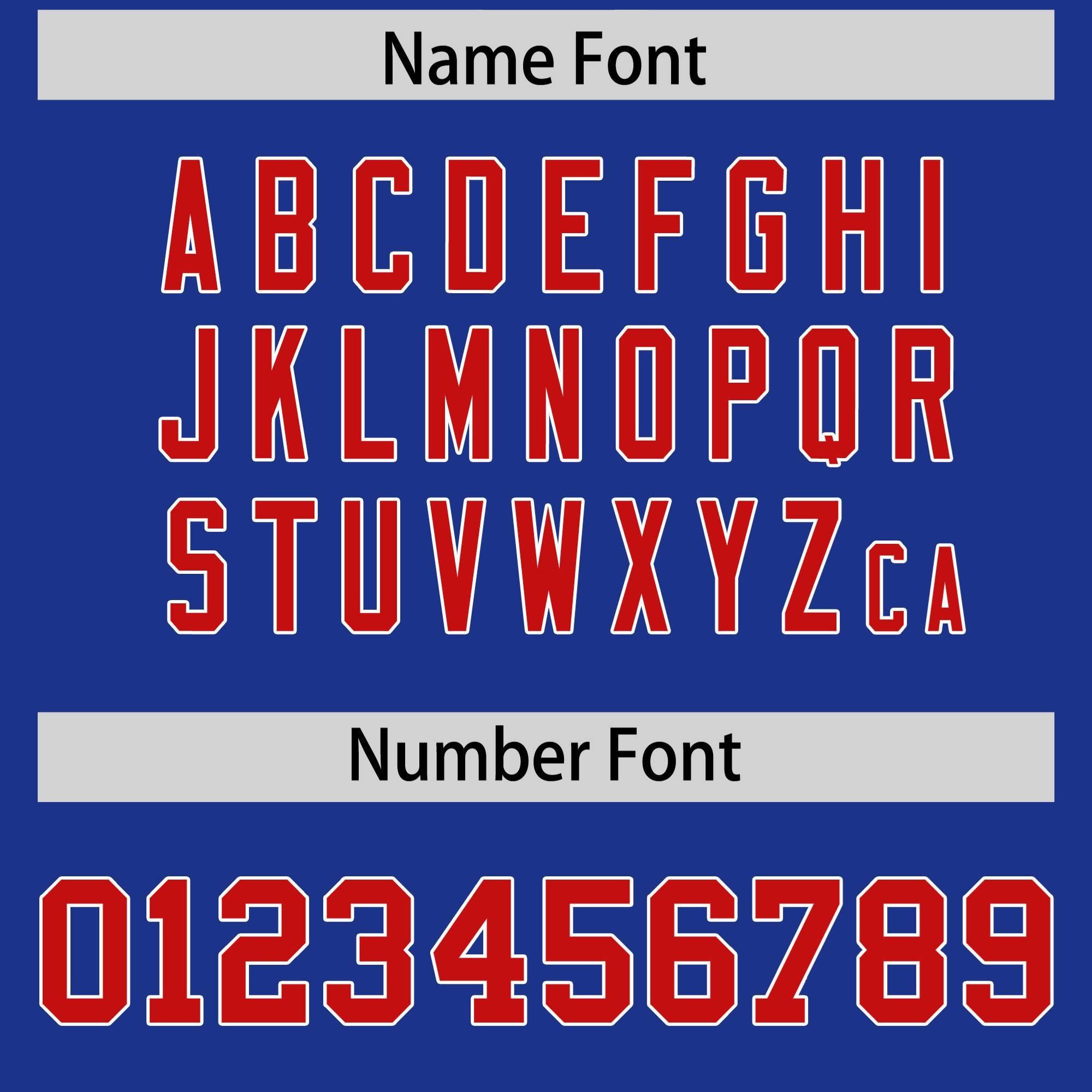 Custom Royal Blue Red-White Color Block Personalized Raglan Sleeves Authentic Football Jersey