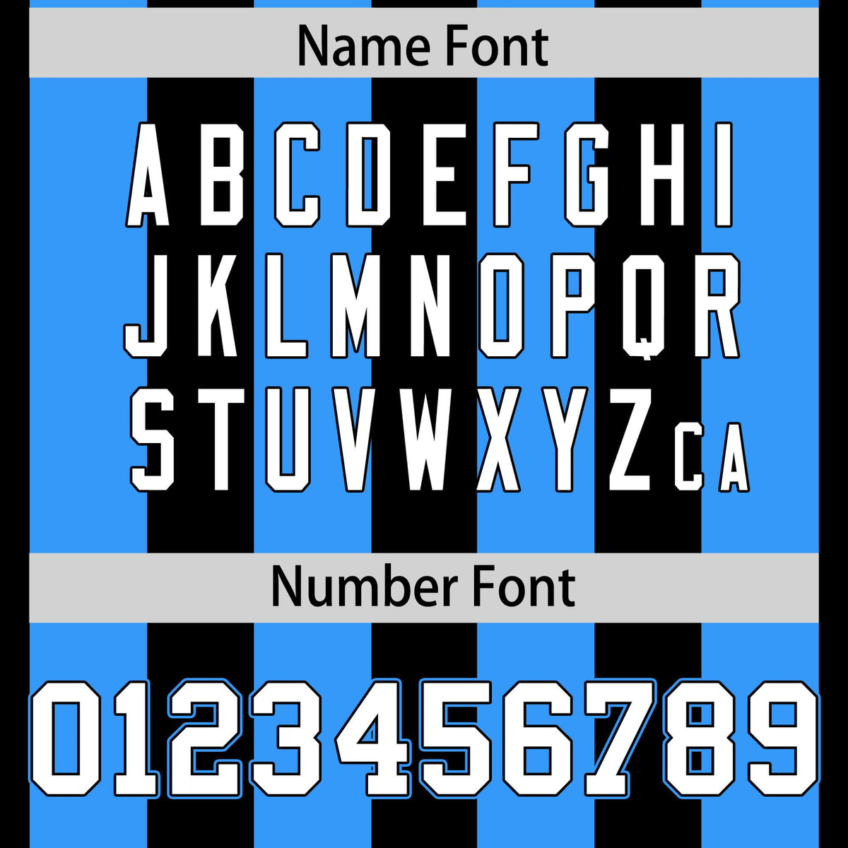 Custom Black Powder Blue-White Mesh Stripe Football Jersey