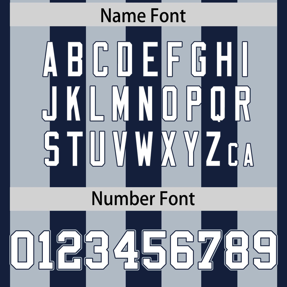 Custom Navy Gray-White Mesh Stripe Football Jersey