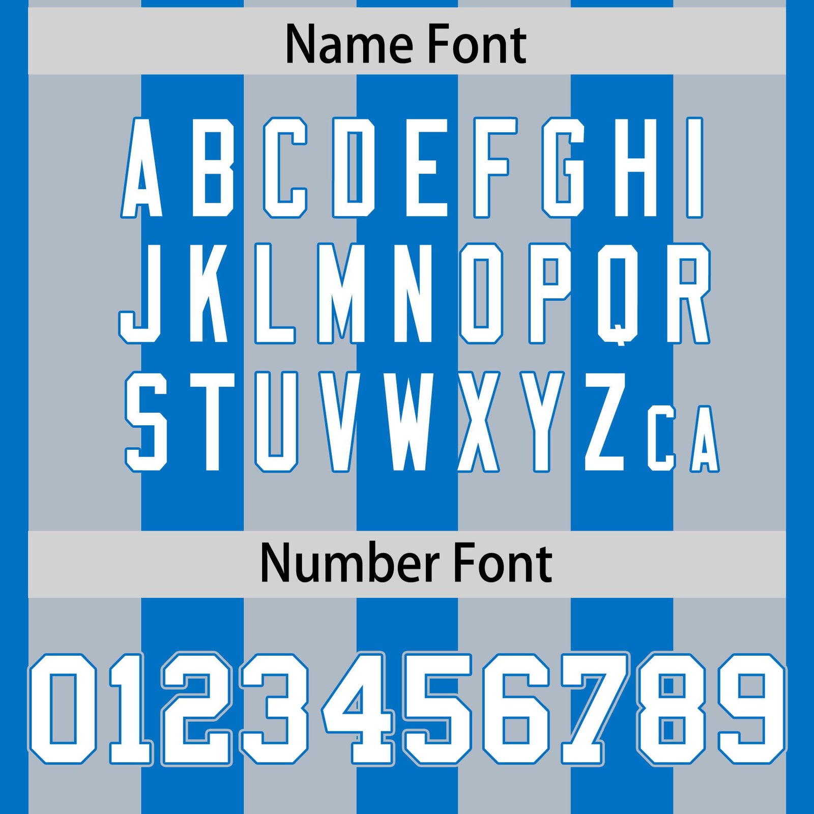 Custom Panther-Blue Gray-White Mesh Stripe Football Jersey