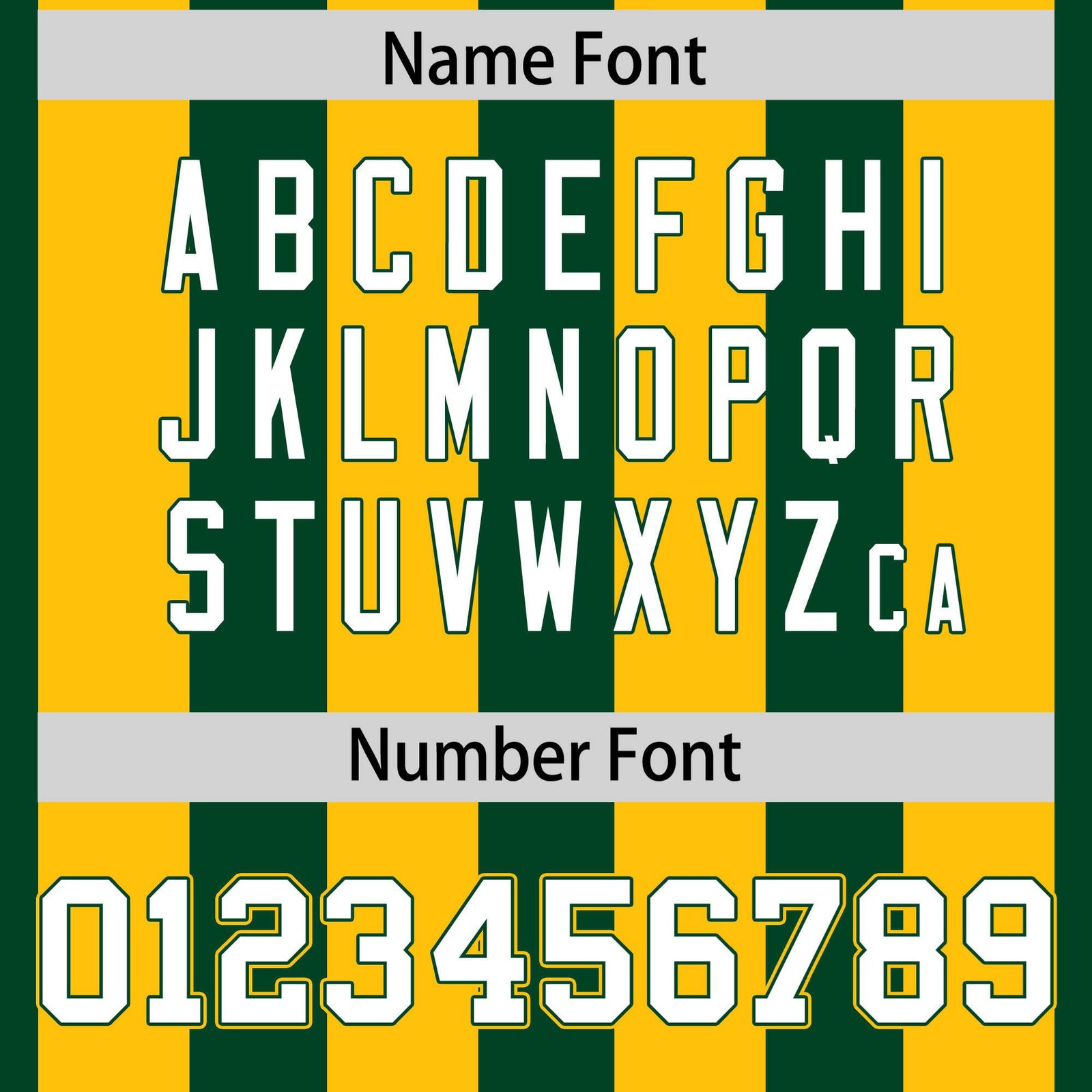 Custom Green Gold-White Mesh Stripe Football Jersey