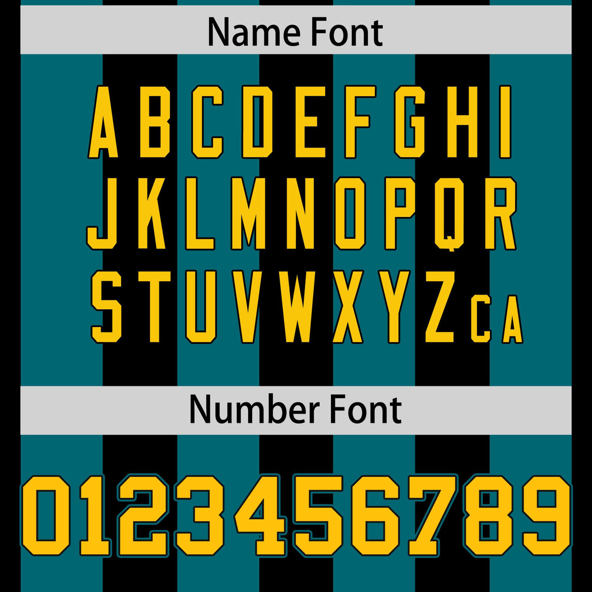 Custom Black Aqua-Yellow Mesh Stripe Football Jersey