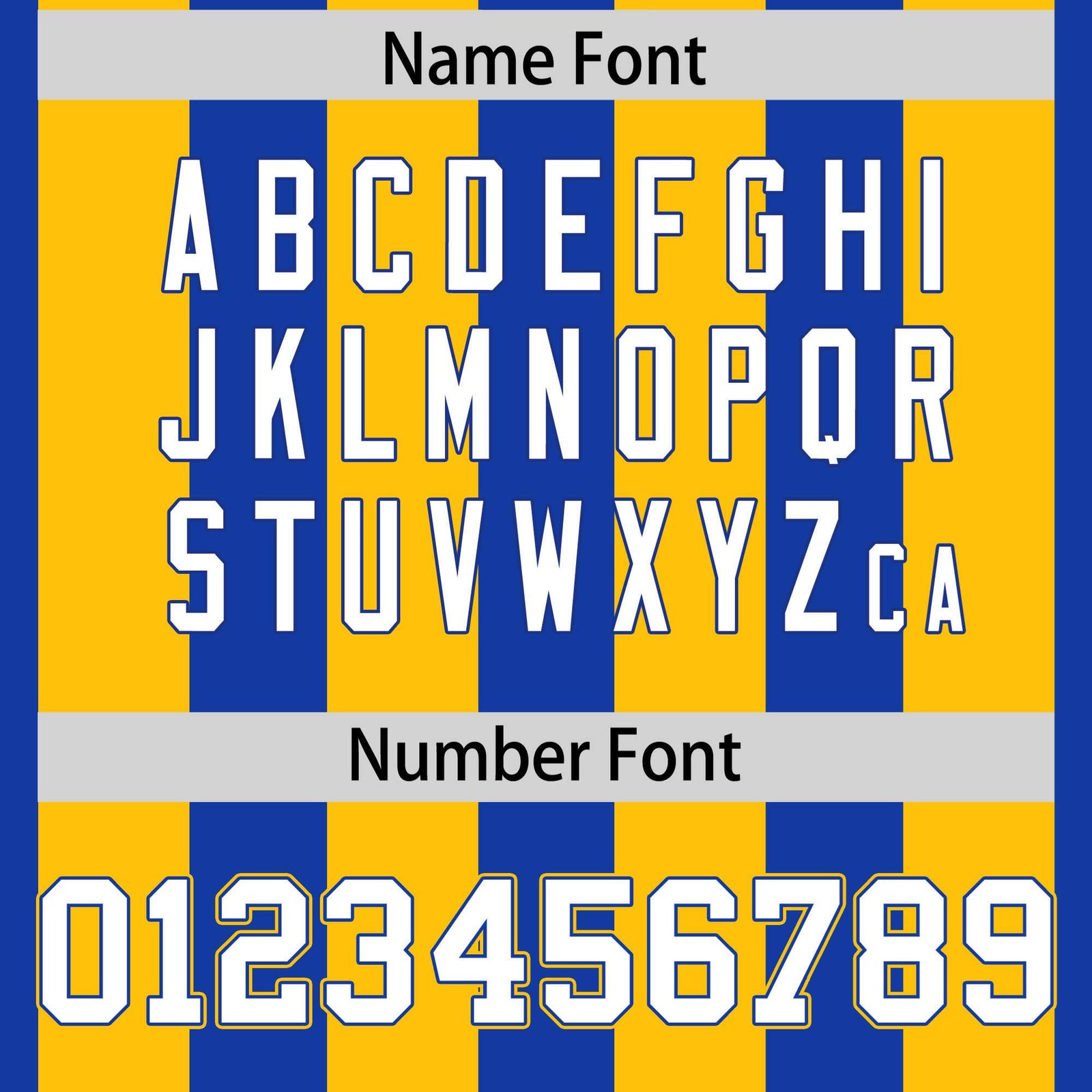 Custom Royal Blue Gold-White Mesh Stripe Football Jersey