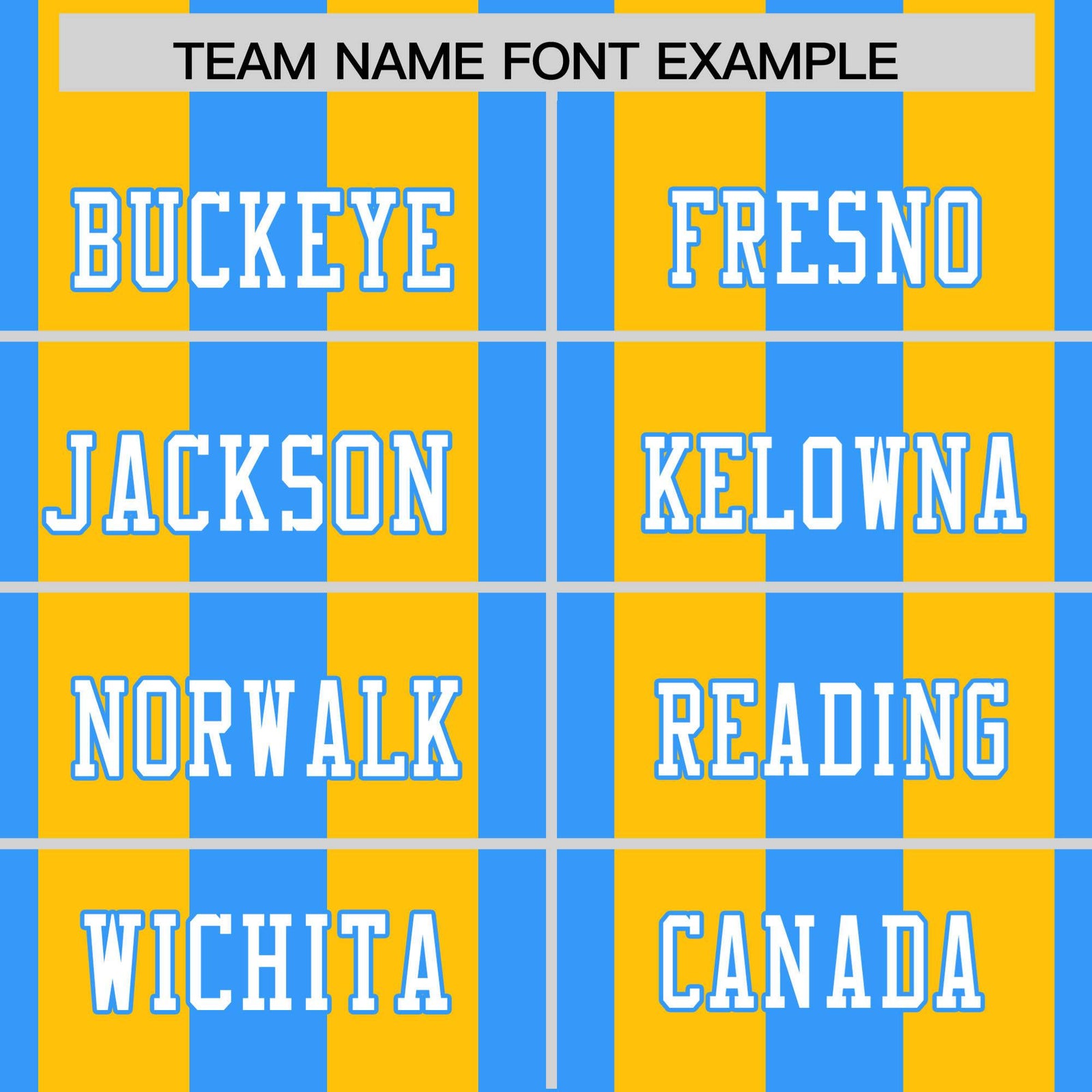 Custom Powder Blue Yellow-White Mesh Stripe Football Jersey