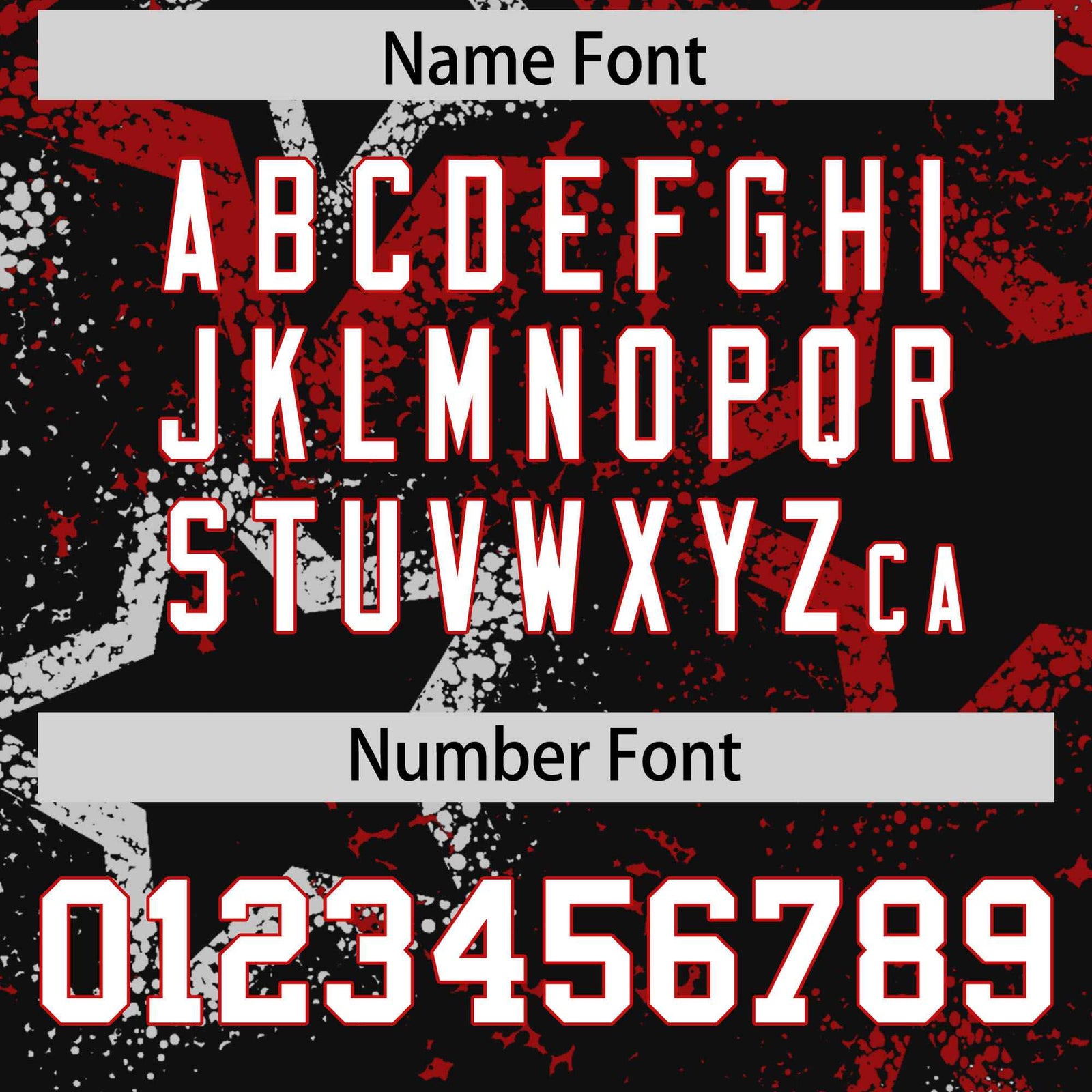 Custom Black White Red Mesh Star Football Jersey