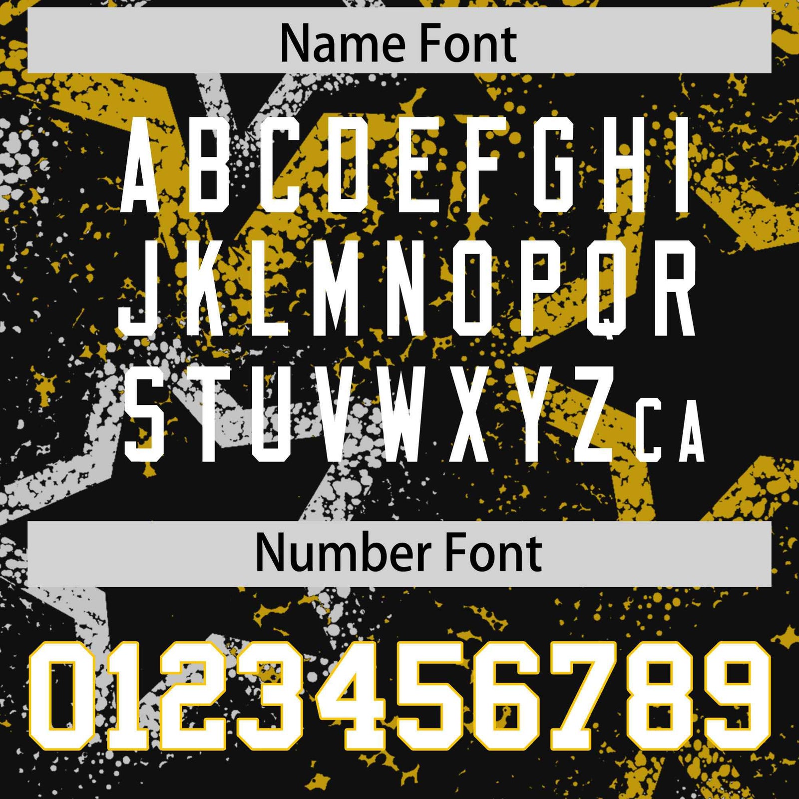 Custom Black White Yellow Mesh Star Football Jersey