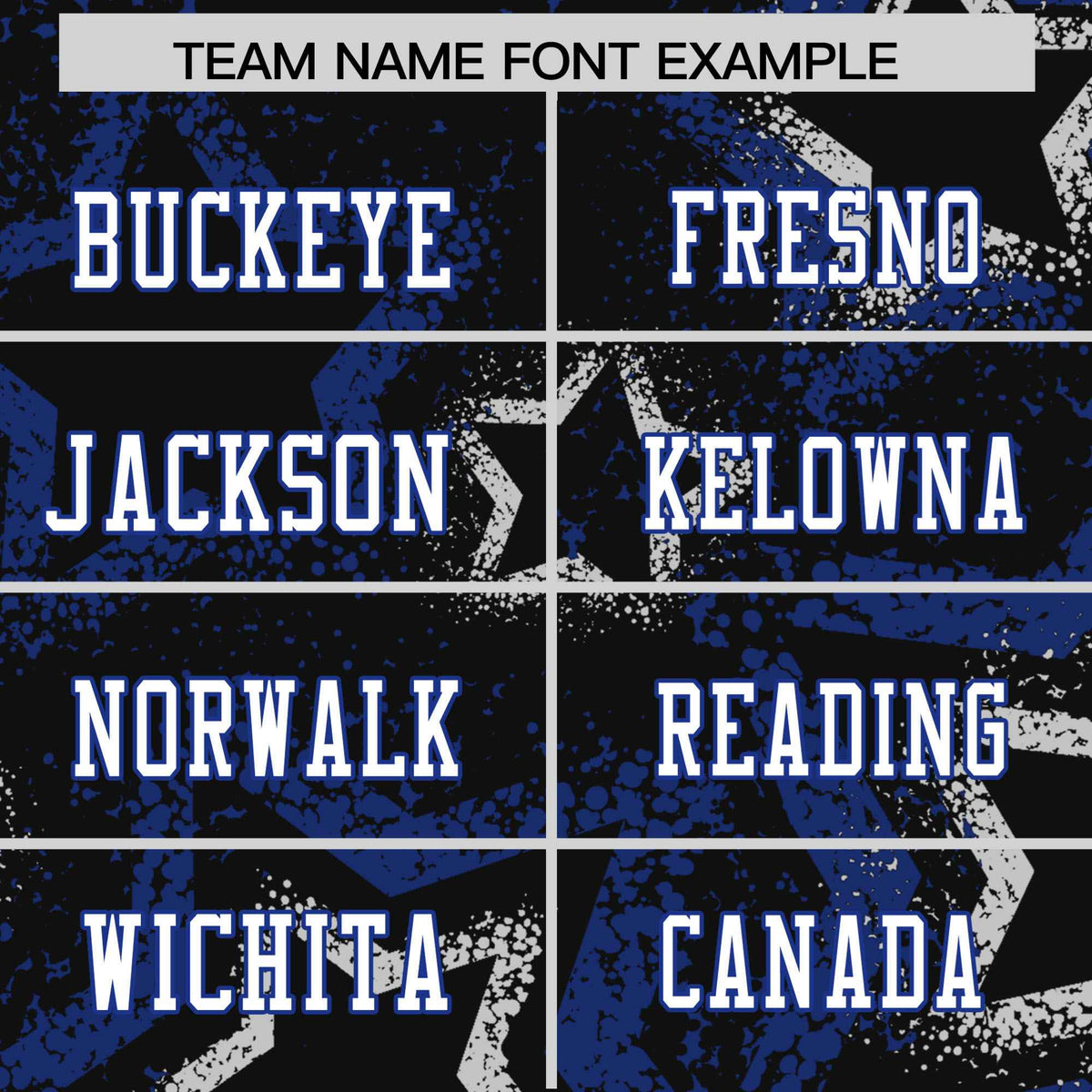 Custom Black White Thunder-Blue Mesh Star Football Jersey