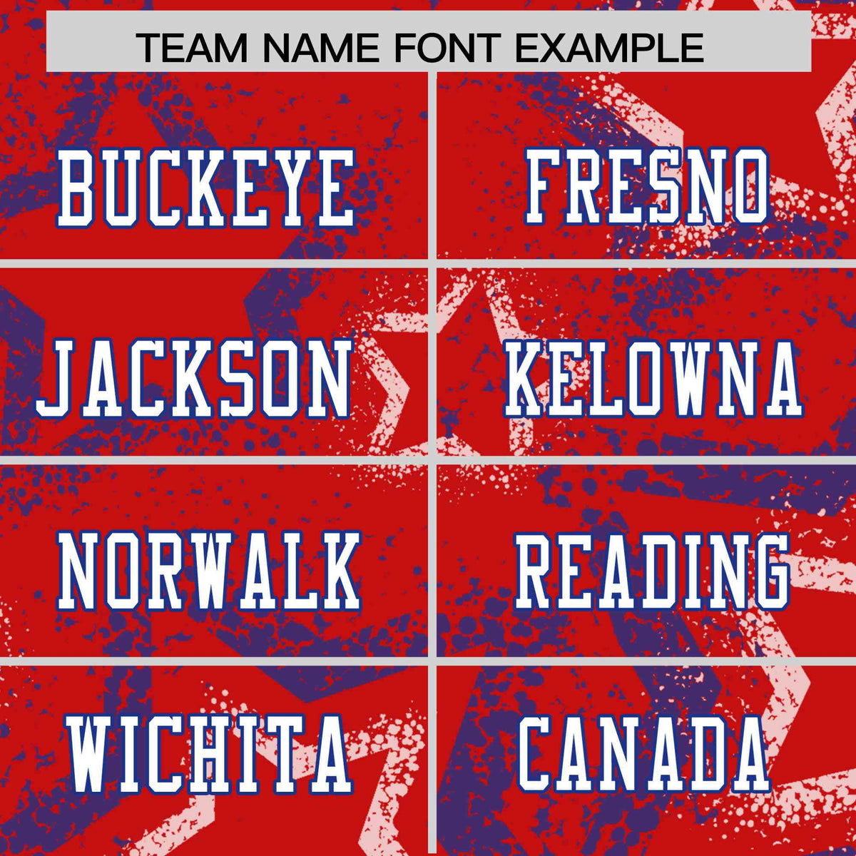 Custom Royal-Red Blue-White Mesh Star Football Jersey