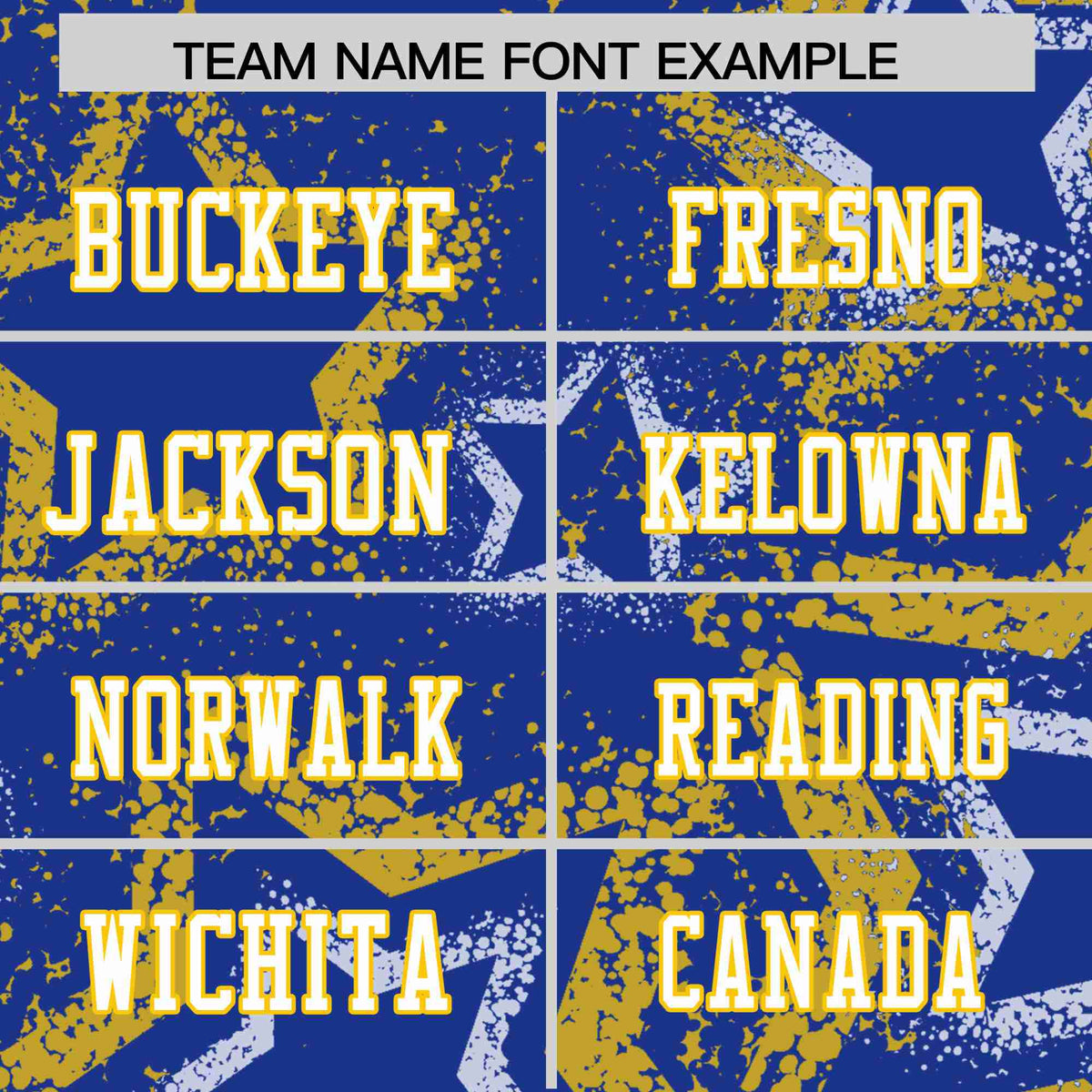 Custom Purple White-Yellow Mesh Star Football Jersey