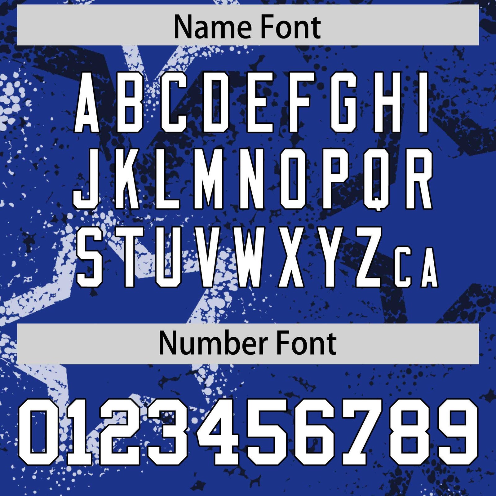 Custom Thunder-Blue White-Black Mesh Star Football Jersey