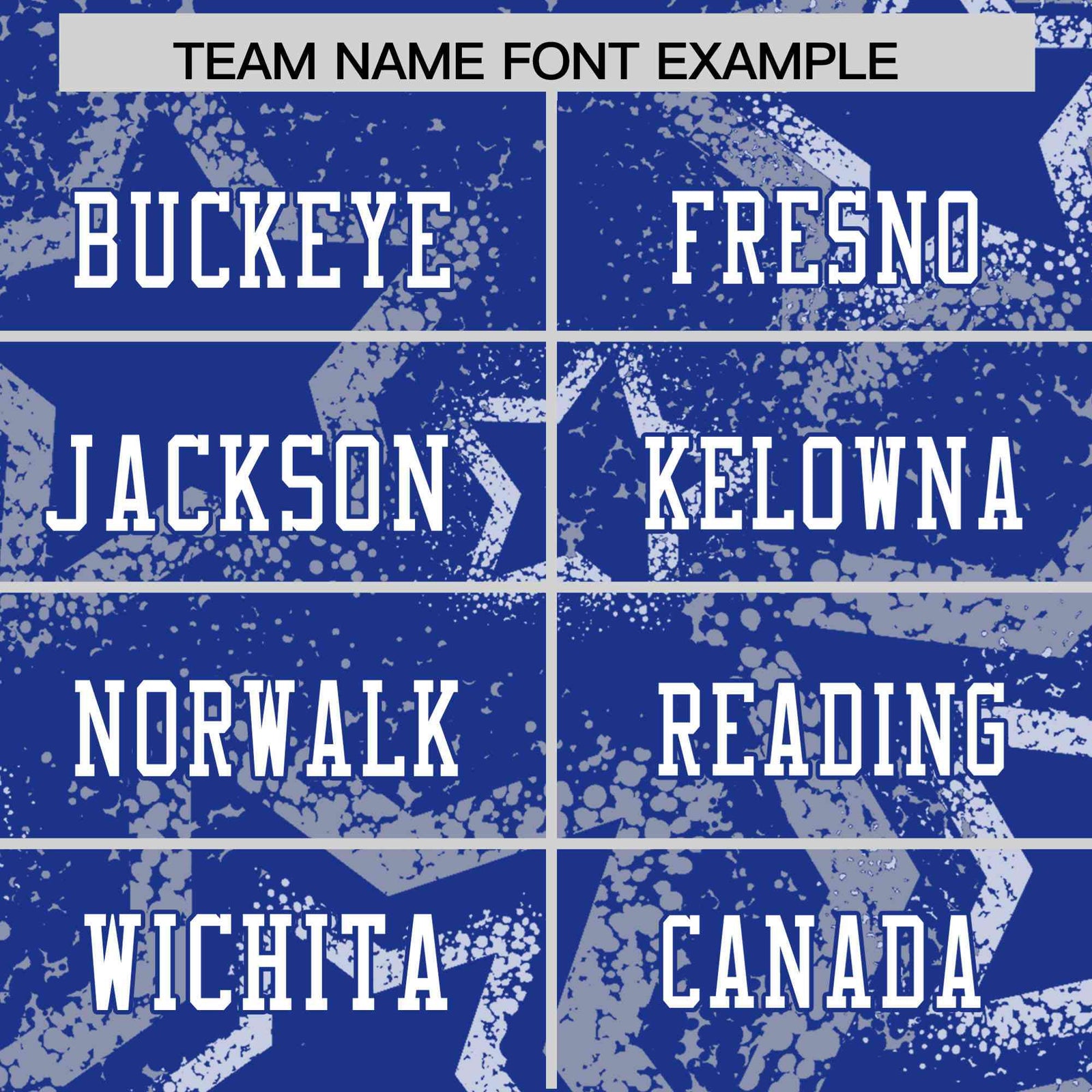 Custom Thunder-Blue White-Gray Mesh Star Football Jersey