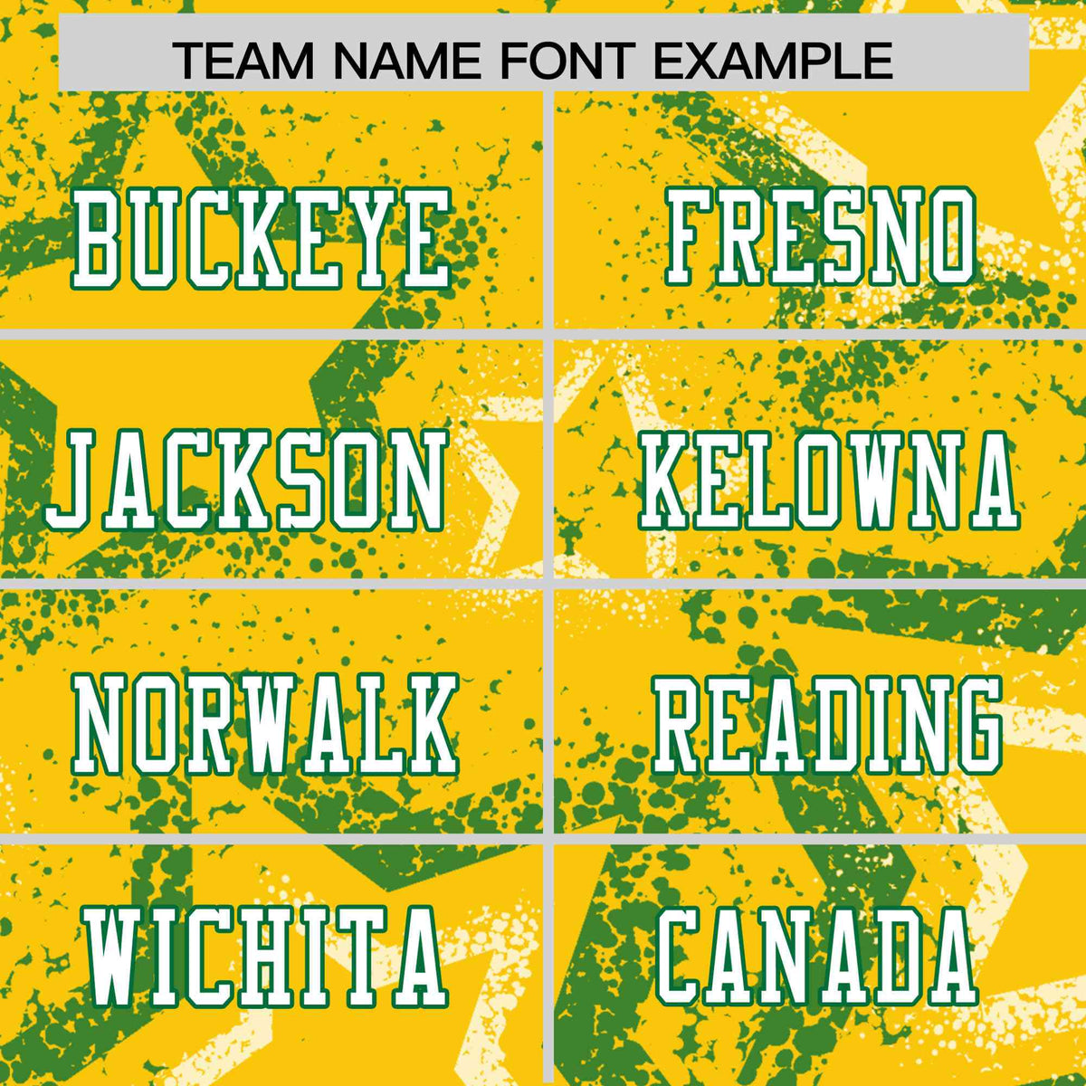 Custom Yellow Kelly-Green White Mesh Star Football Jersey