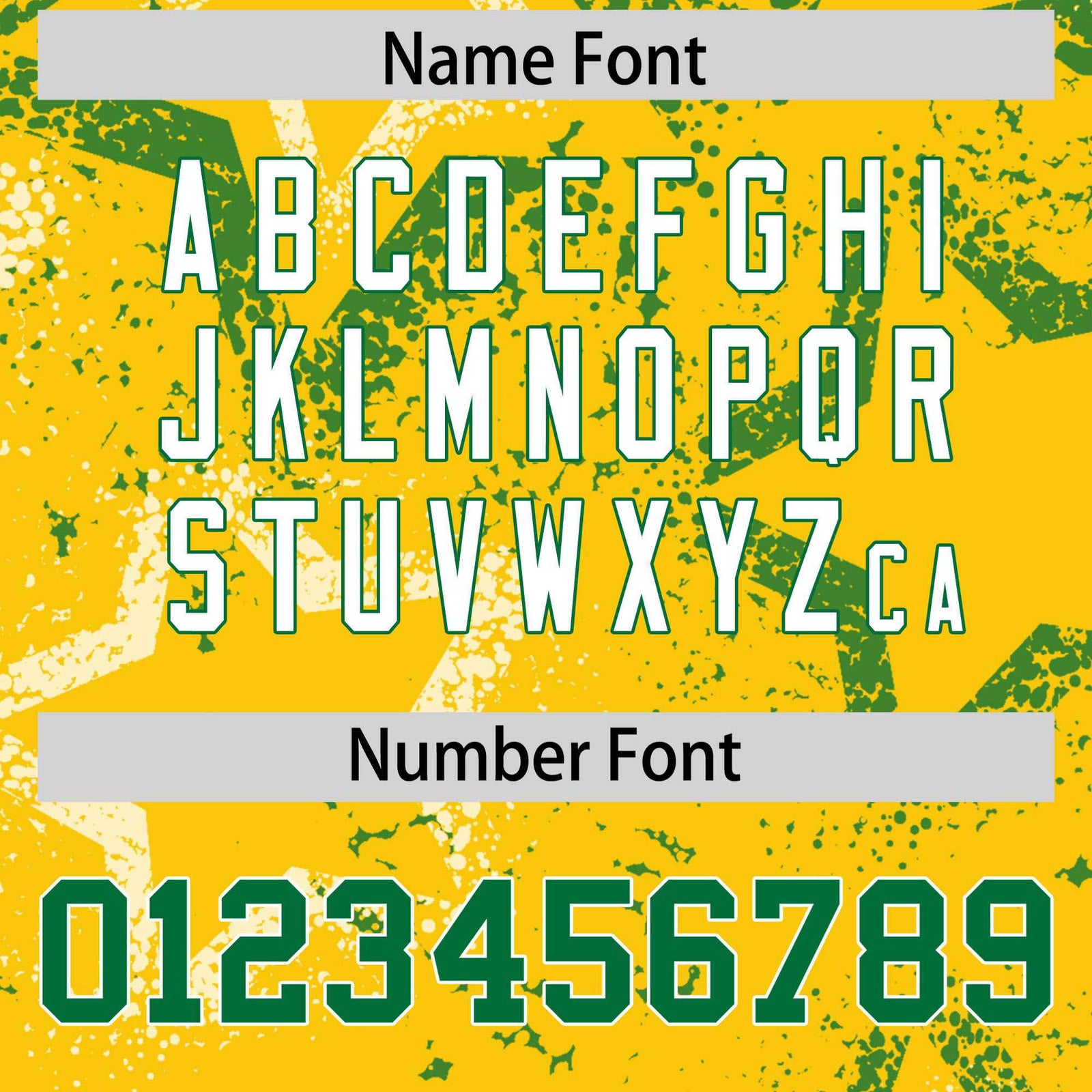 Custom Yellow Kelly-Green White Mesh Star Football Jersey