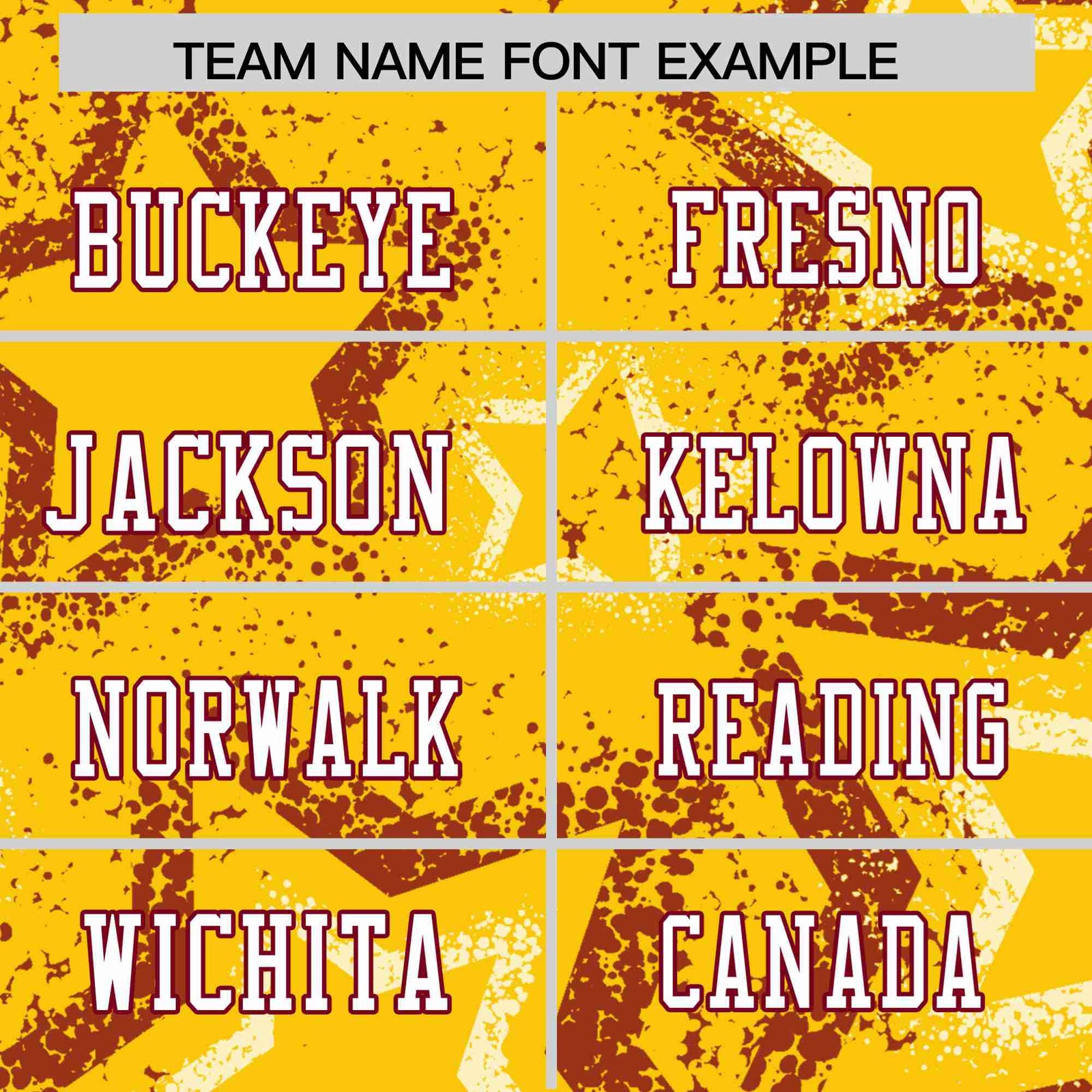 Custom Yellow Burgundy-White Mesh Star Football Jersey