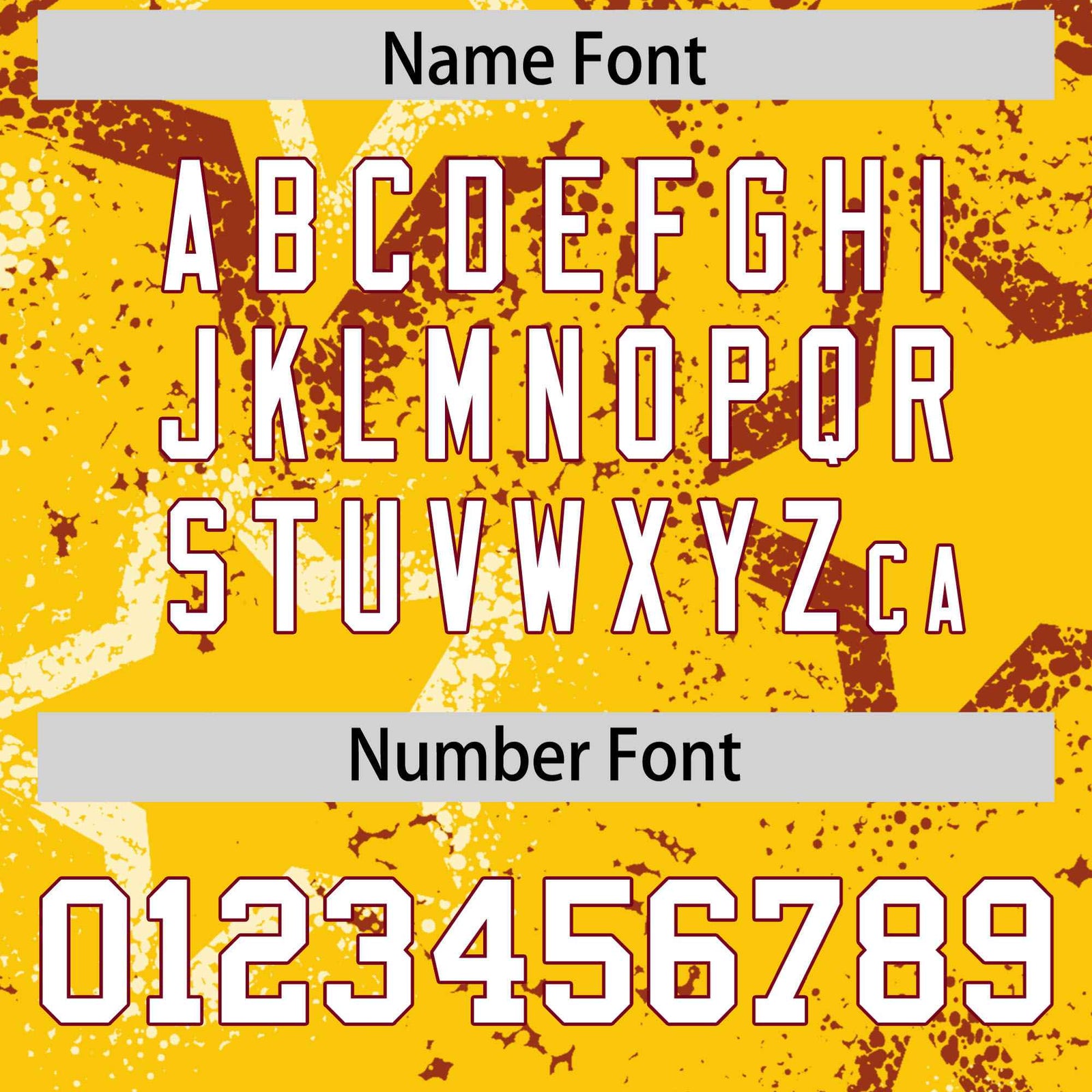 Custom Yellow Burgundy-White Mesh Star Football Jersey