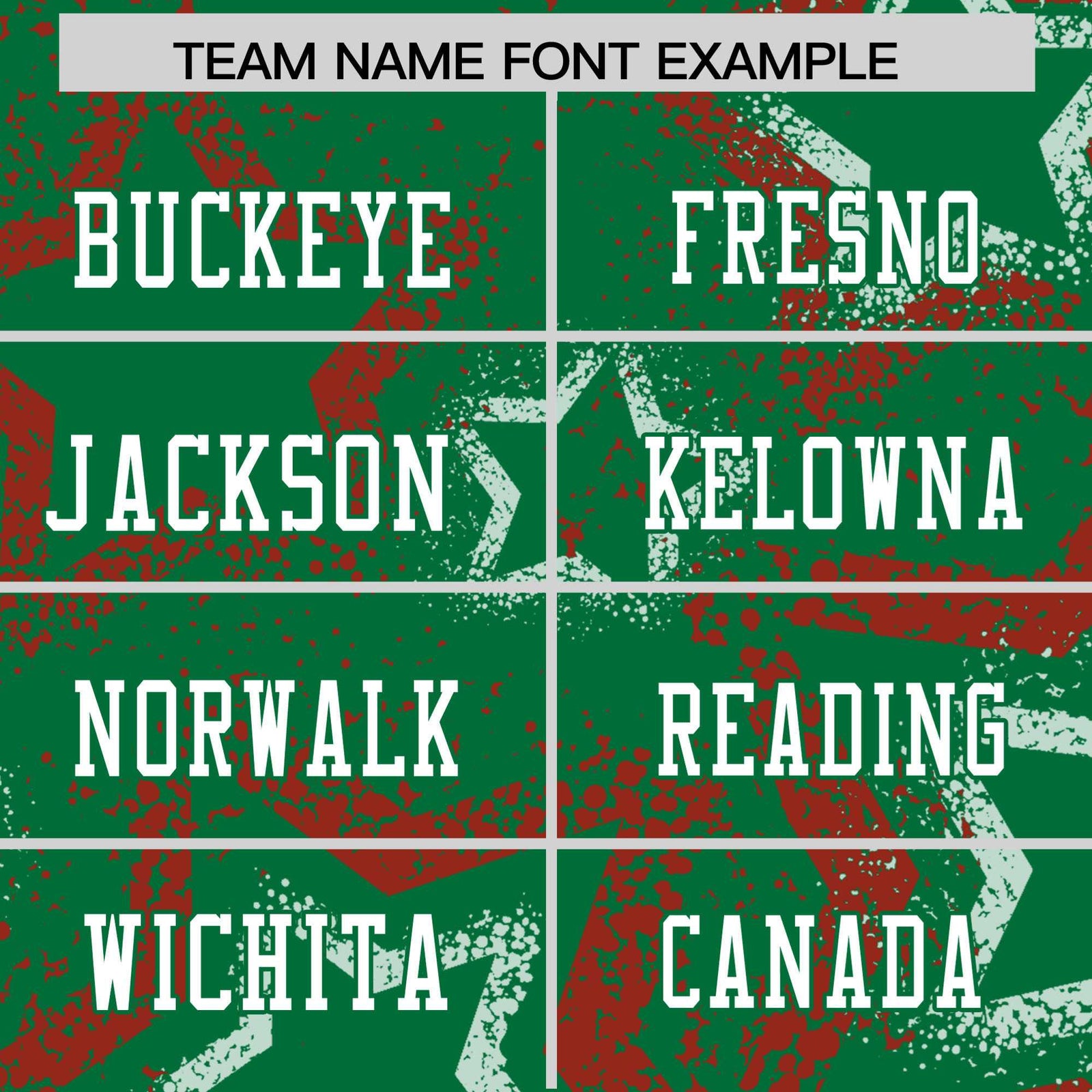 Custom Kelly-Green White-Red Mesh Star Football Jersey