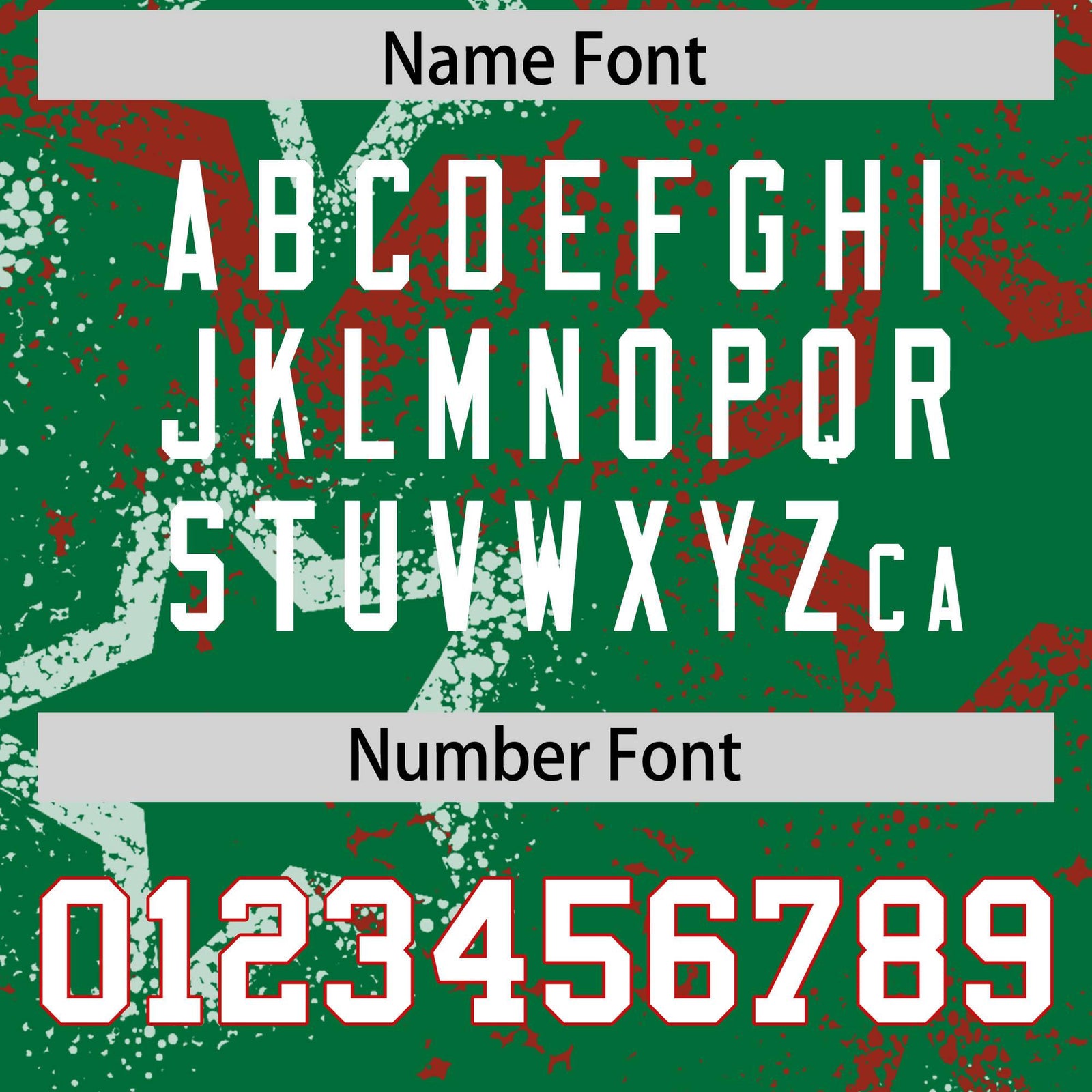 Custom Kelly-Green White-Red Mesh Star Football Jersey