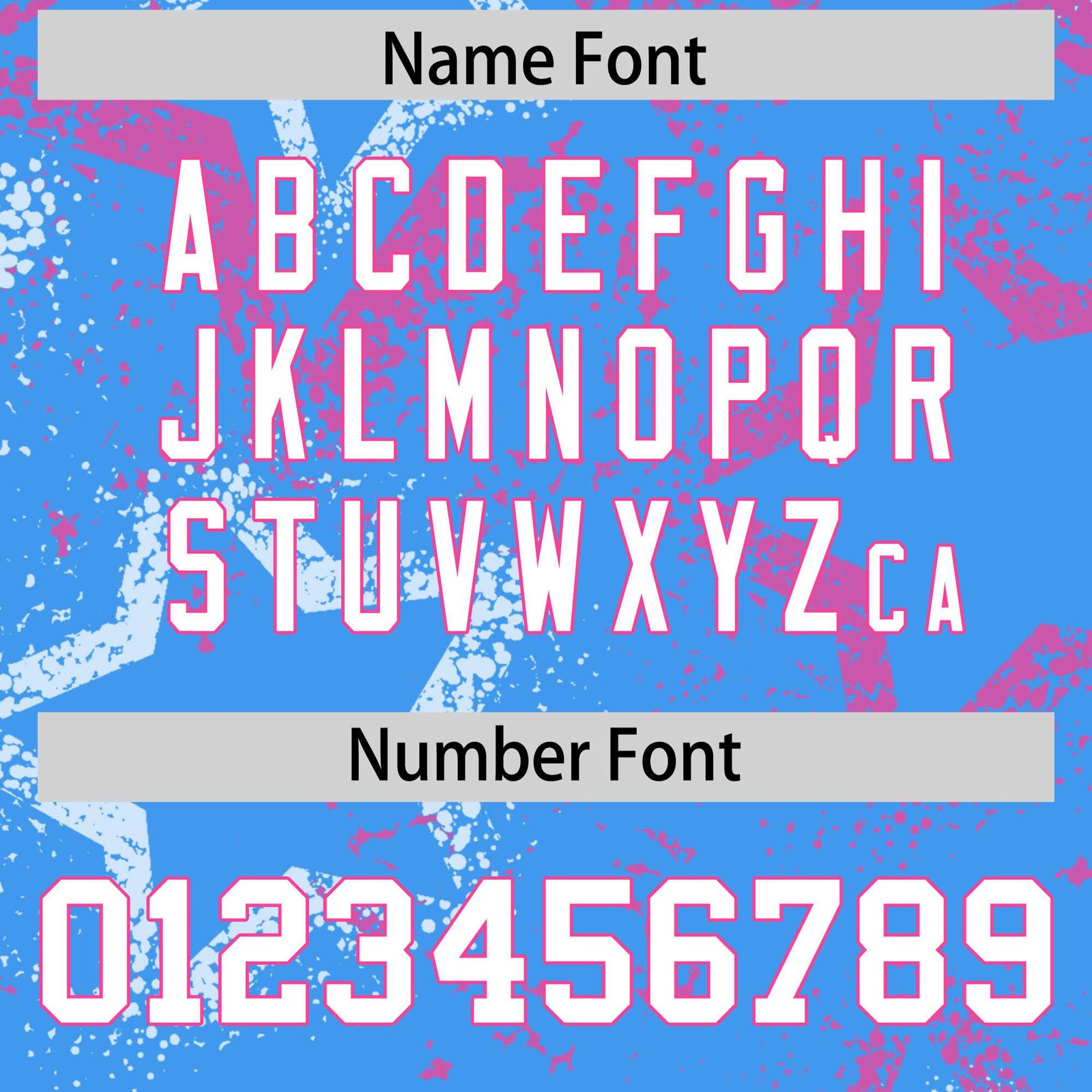 Custom Light-Blue White-Pink Mesh Star Football Jersey