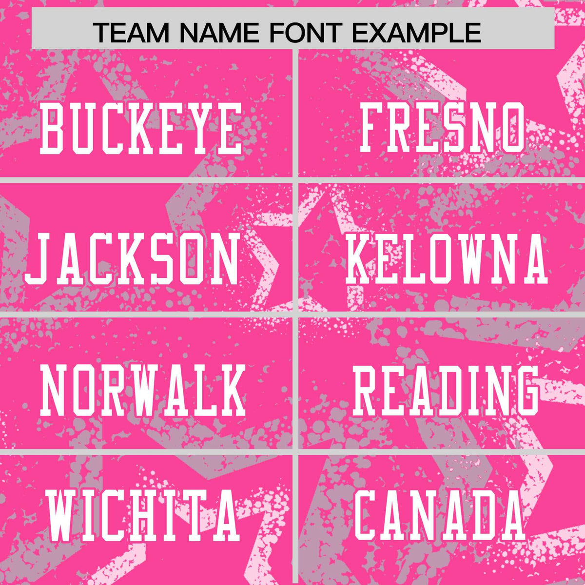 Custom Pink White Gray Mesh Star Football Jersey