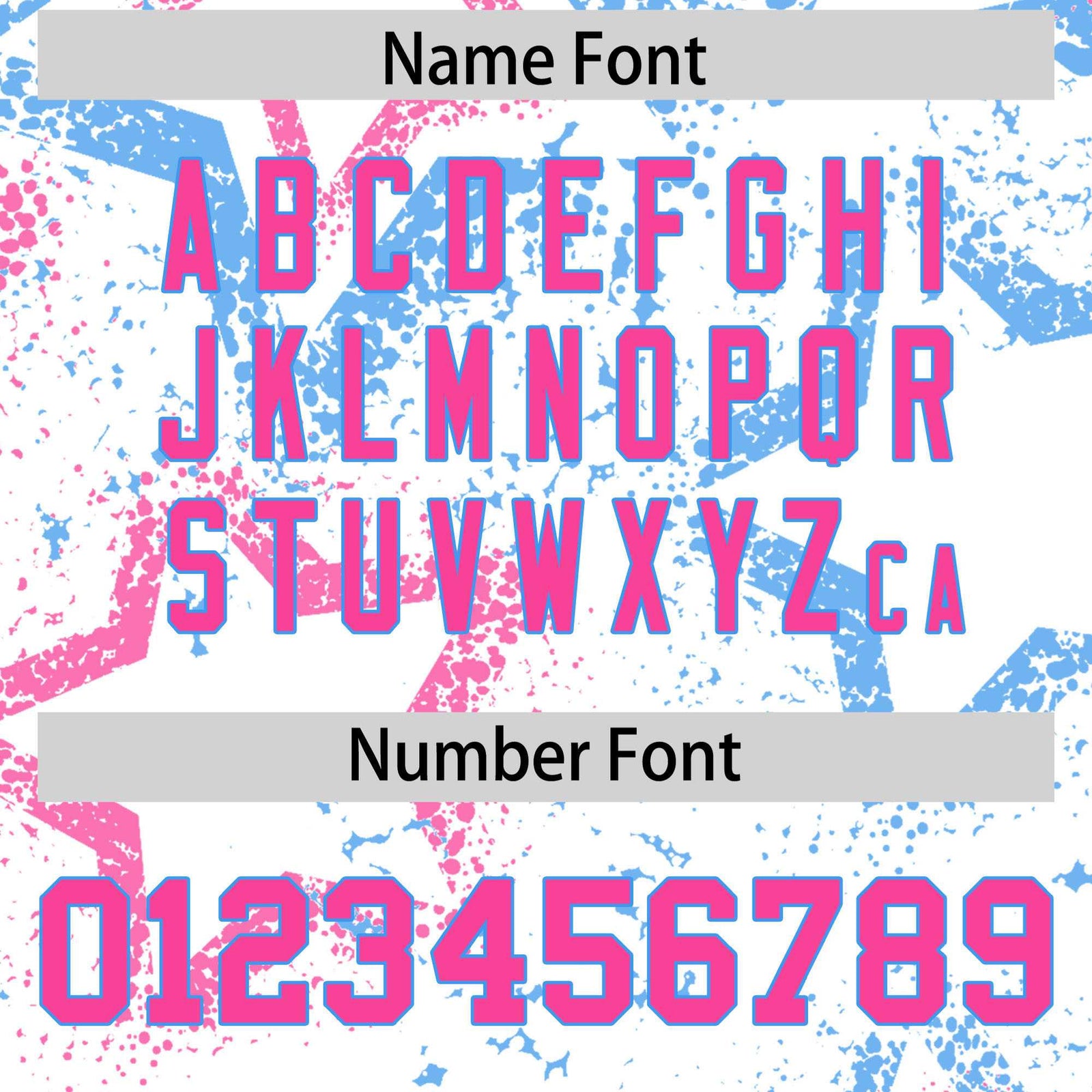 Custom White Pink Powder-Blue Mesh Star Football Jersey