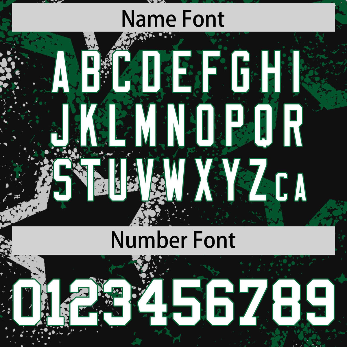 Custom Black White-Kelly Green Mesh Star Football Jersey