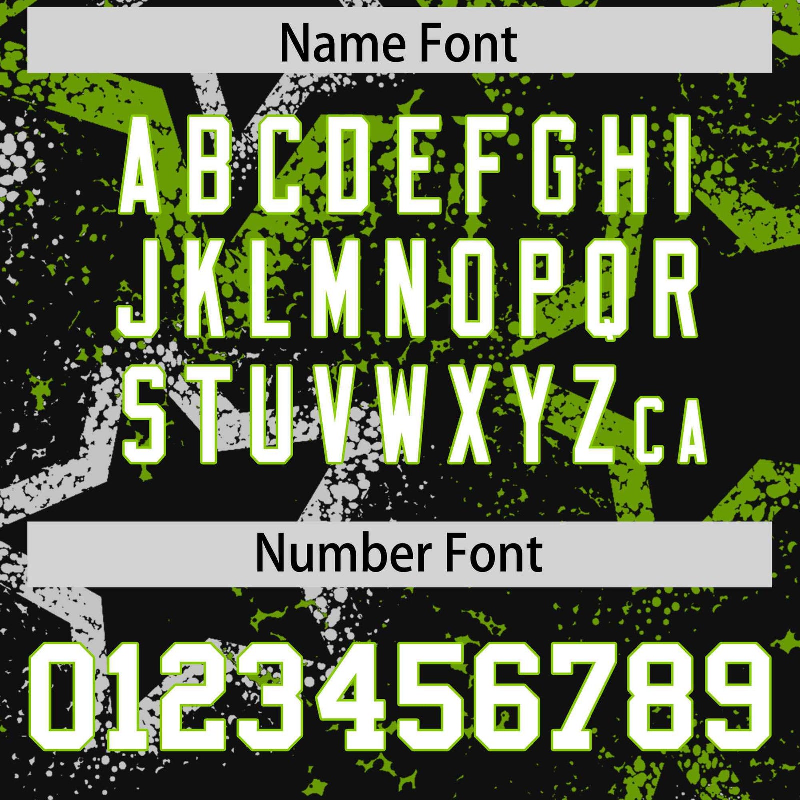 Custom Black White-Neon Green Mesh Star Football Jersey