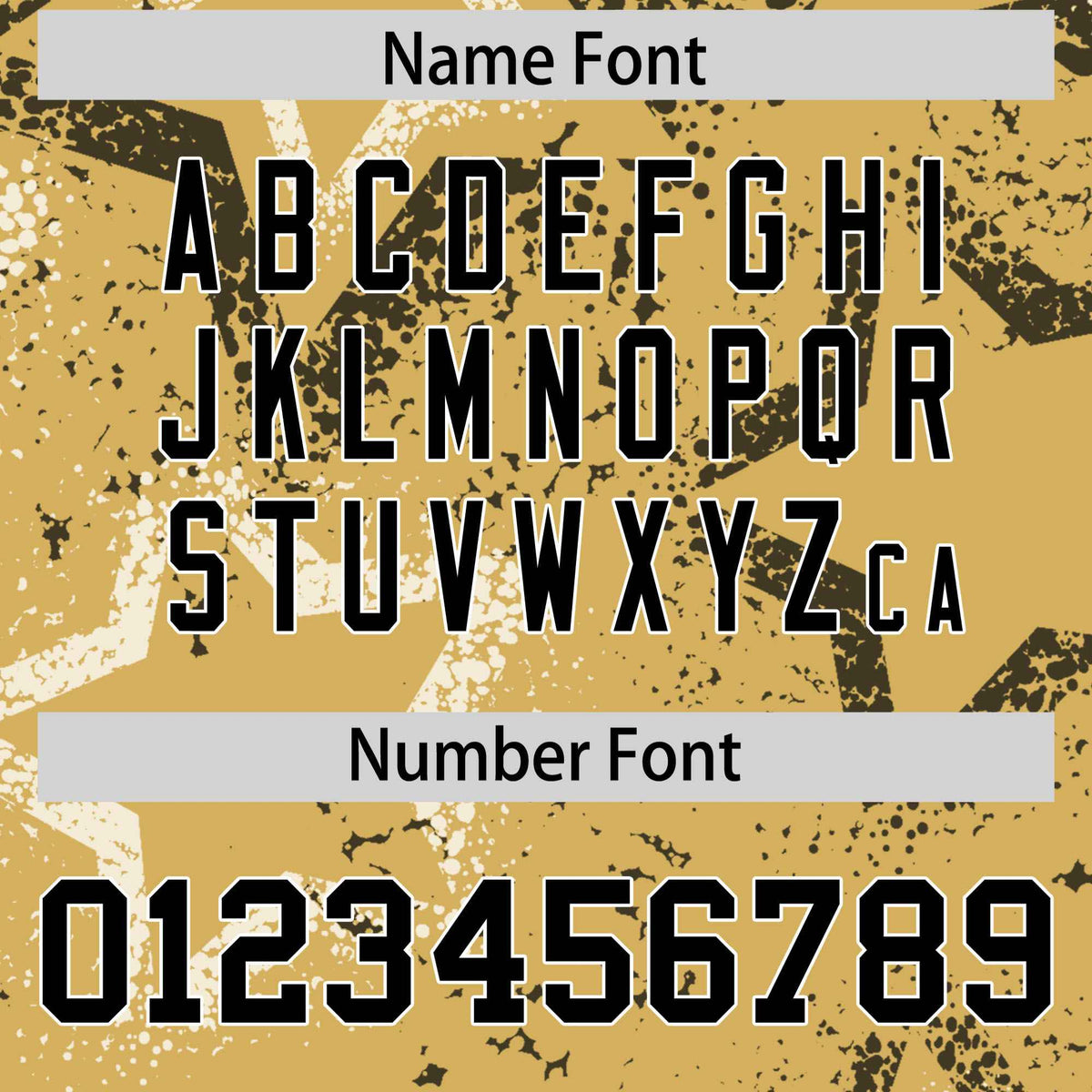 Custom Old Gold Black-White Mesh Star Football Jersey