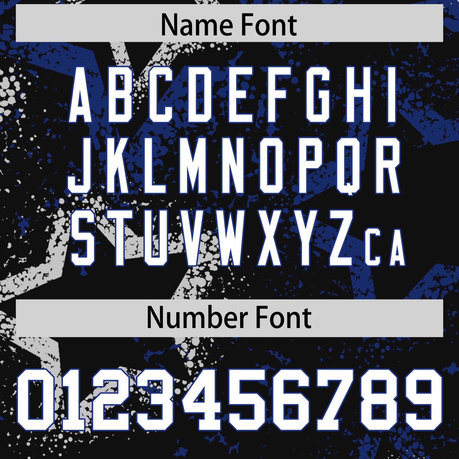 Custom Black White-Royal Blue Mesh Star Football Jersey