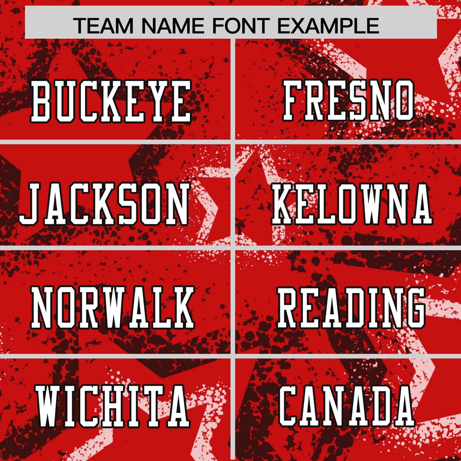 Custom Red White-Black Mesh Star Football Jersey