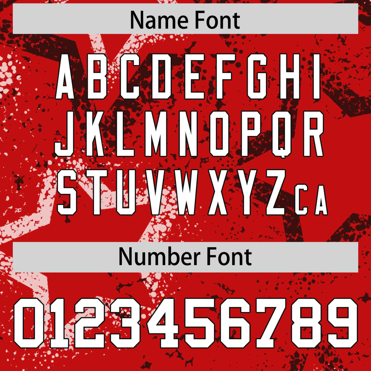 Custom Red White-Black Mesh Star Football Jersey