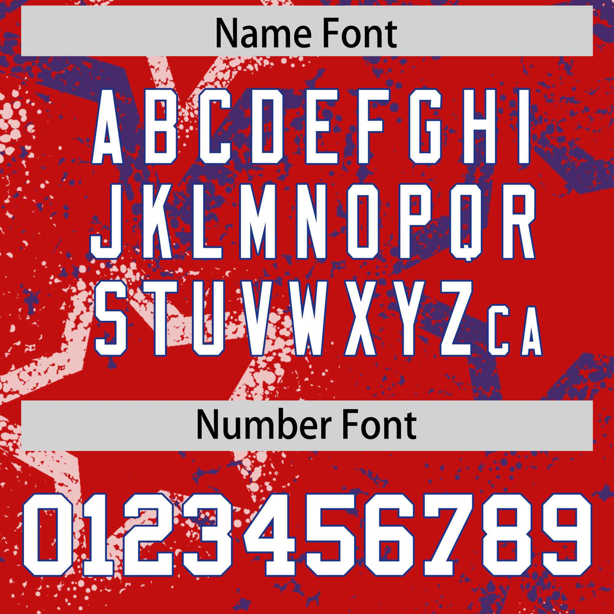 Custom Red White-Royal Blue Mesh Star Football Jersey