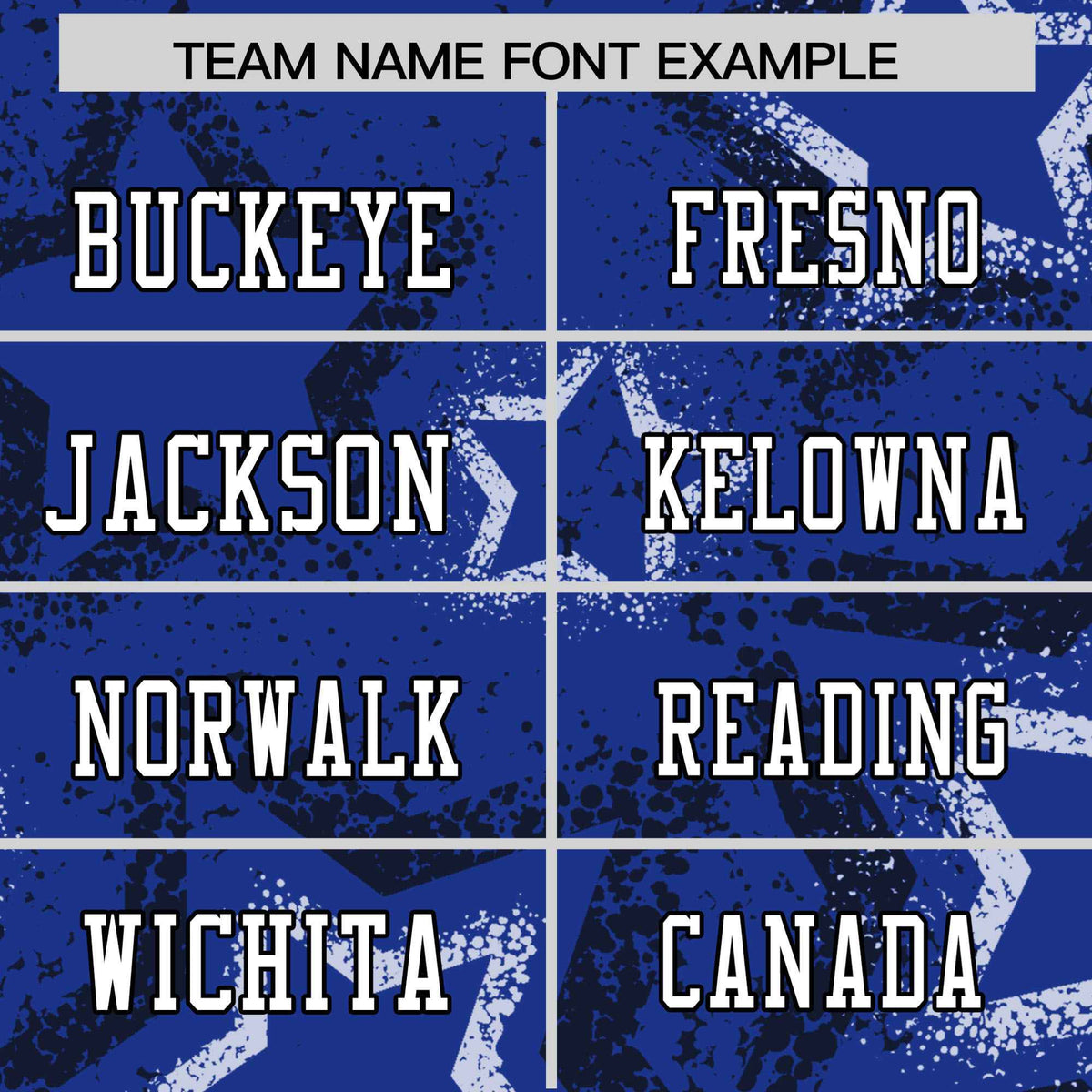 Custom Royal Blue White-Black Mesh Star Football Jersey