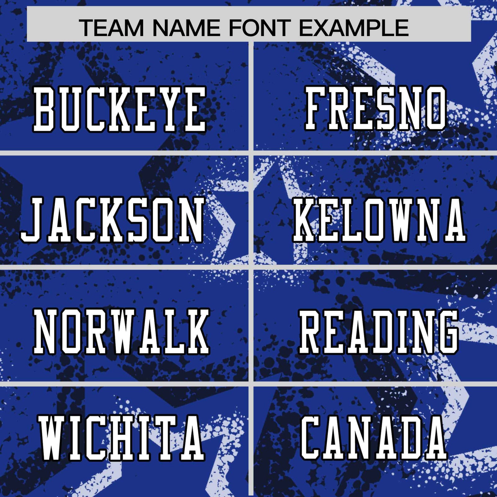 Custom Royal Blue White-Black Mesh Star Football Jersey