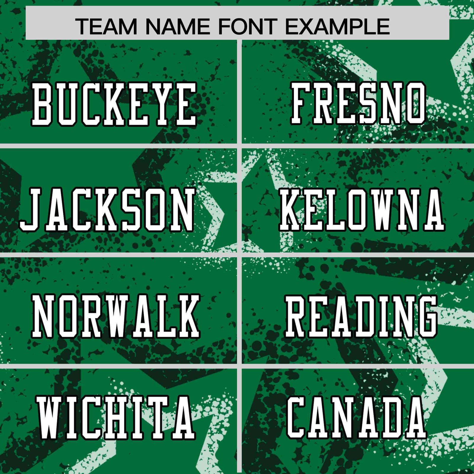 Custom Kelly Green White-Black Mesh Star Football Jersey