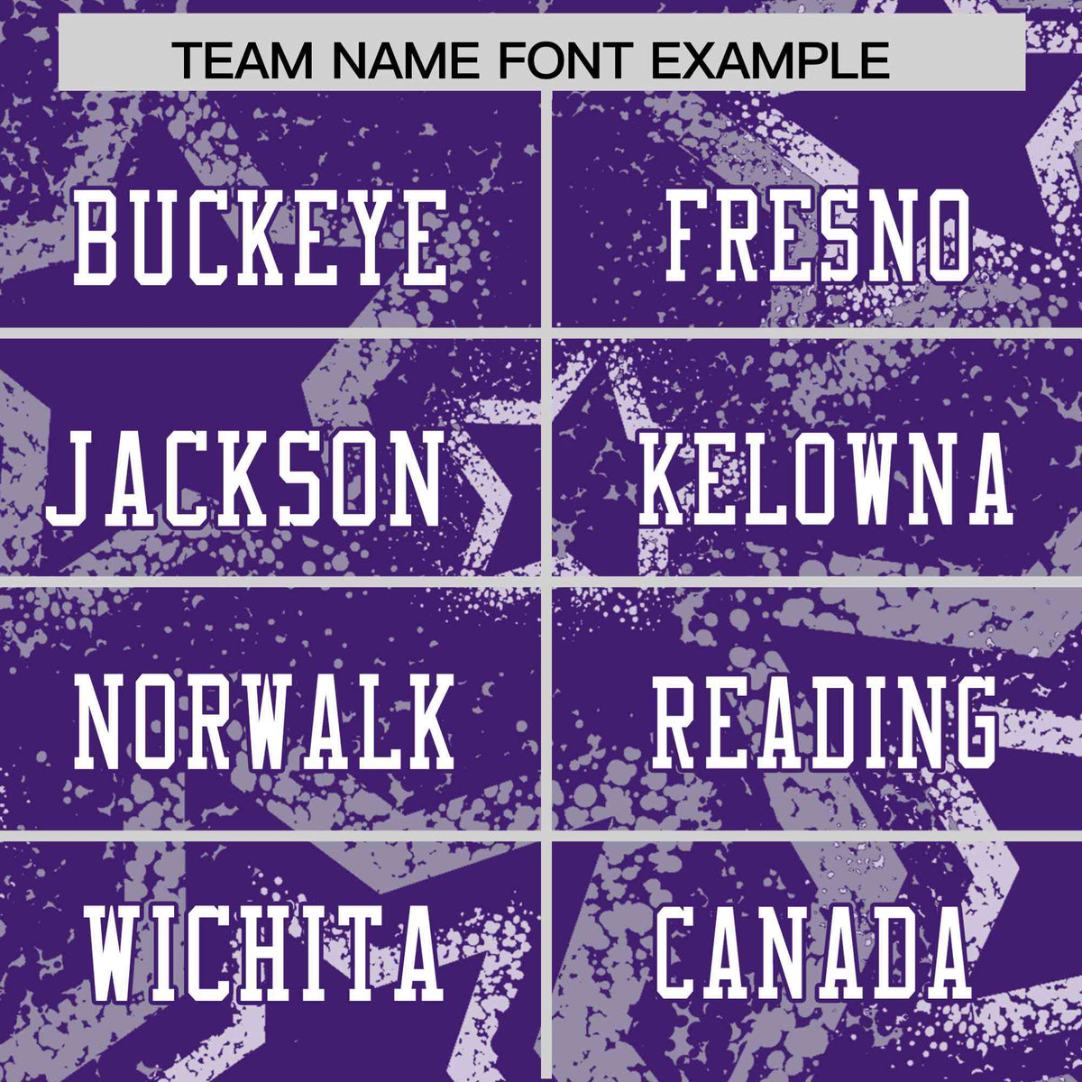 Custom Purple Gray-White Mesh Star Football Jersey