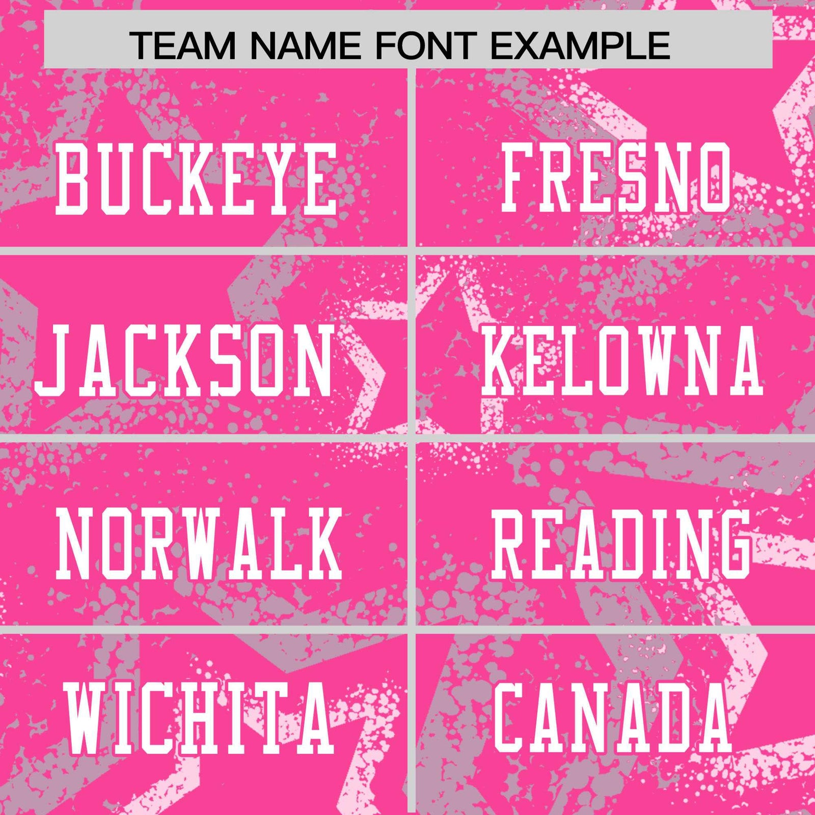 Custom Pink White-Gray Mesh Star Football Jersey