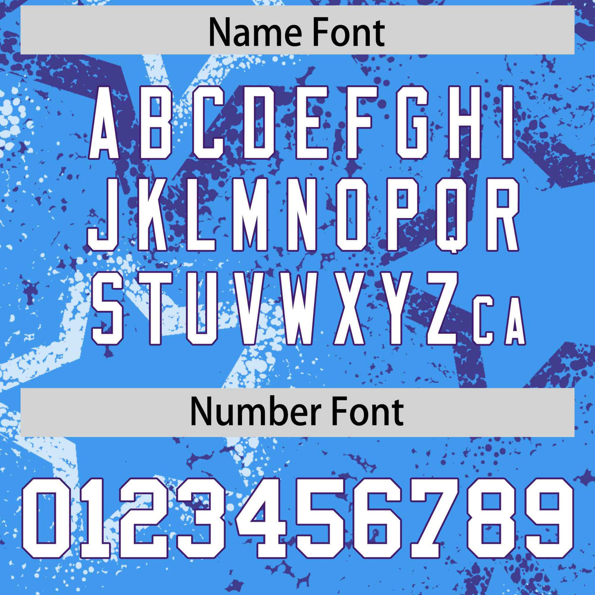 Custom Powder Blue White-Purple Mesh Star Football Jersey