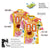 Custom Personalized Flower Yellow Orange Graffiti Pattern Design Authentic Football Jersey