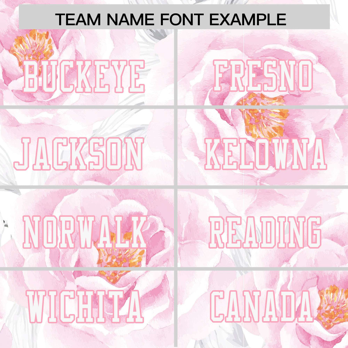 Custom Personalized Flower Pink Orange Graffiti Pattern Design Authentic Football Jersey